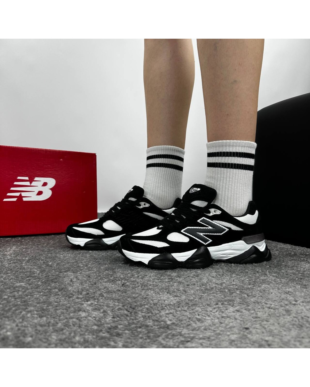 New Balance 9060 Black White