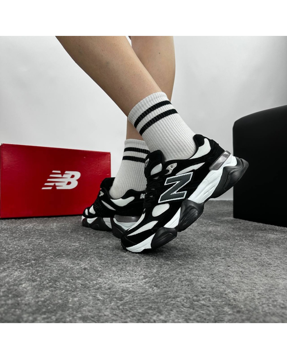 New Balance 9060 Black White