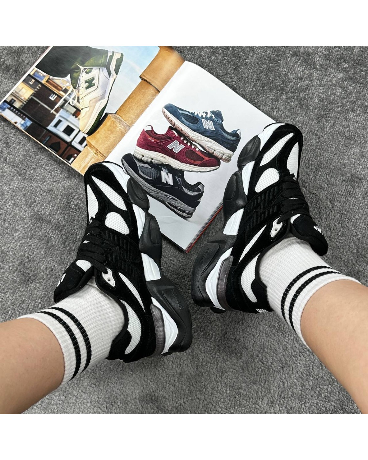 New Balance 9060 Black White