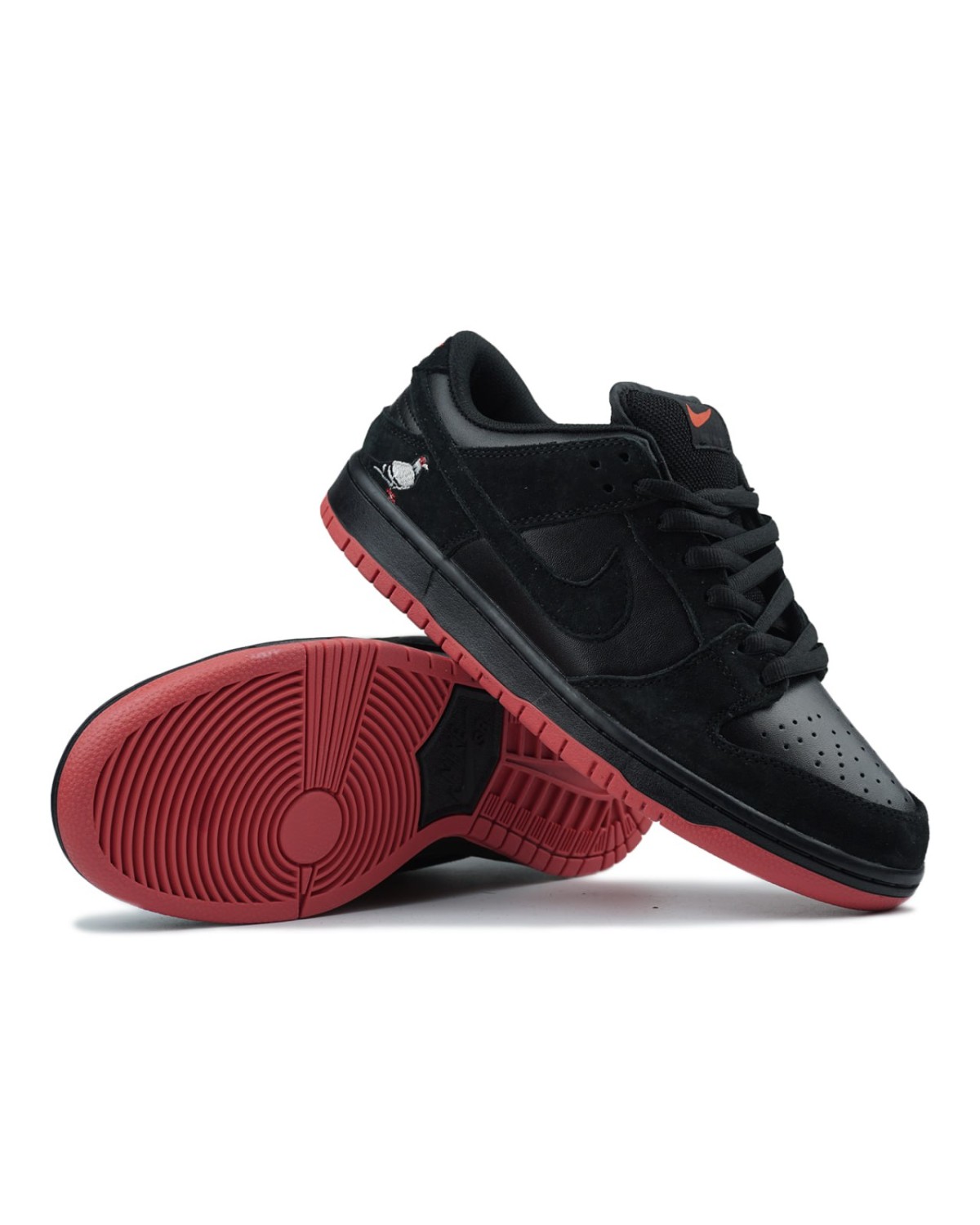 Nike SB Dunk Low Pigeon Black Red