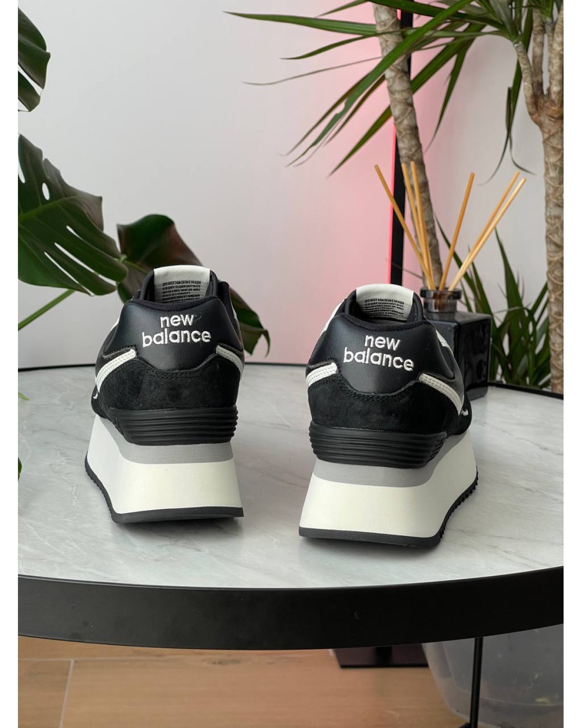 New Balance 574 Platform Black