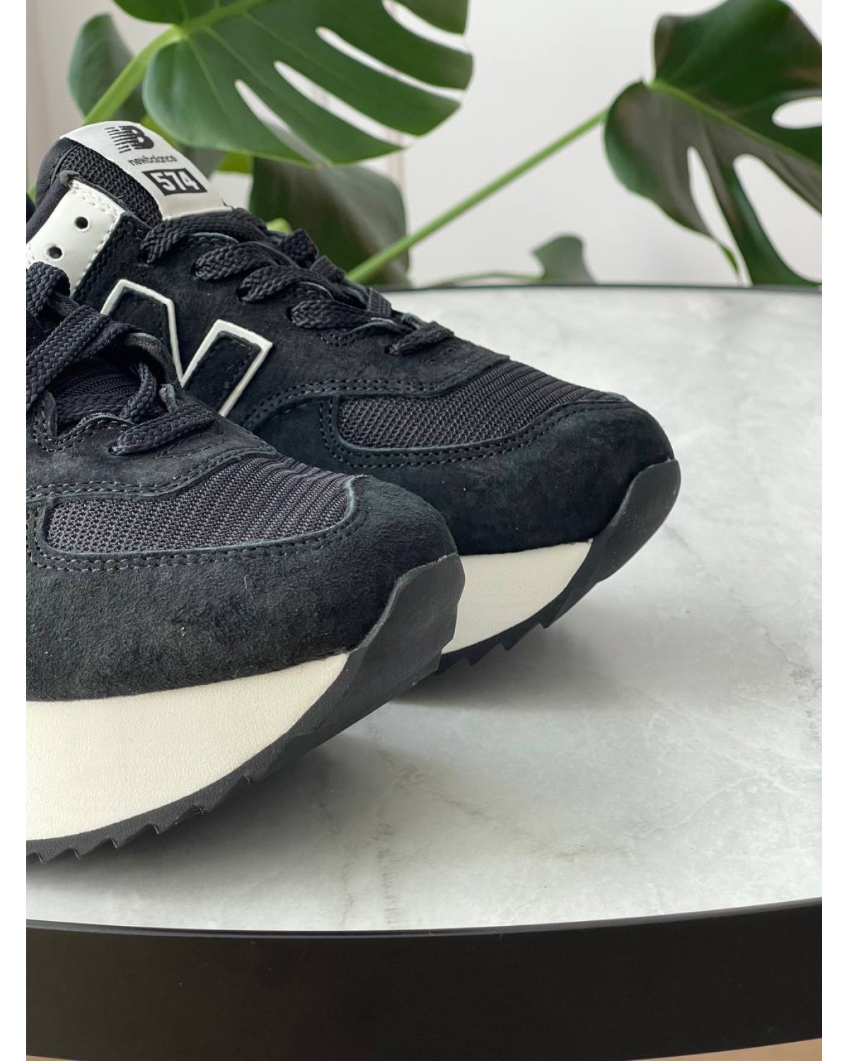 New Balance 574 Platform Black