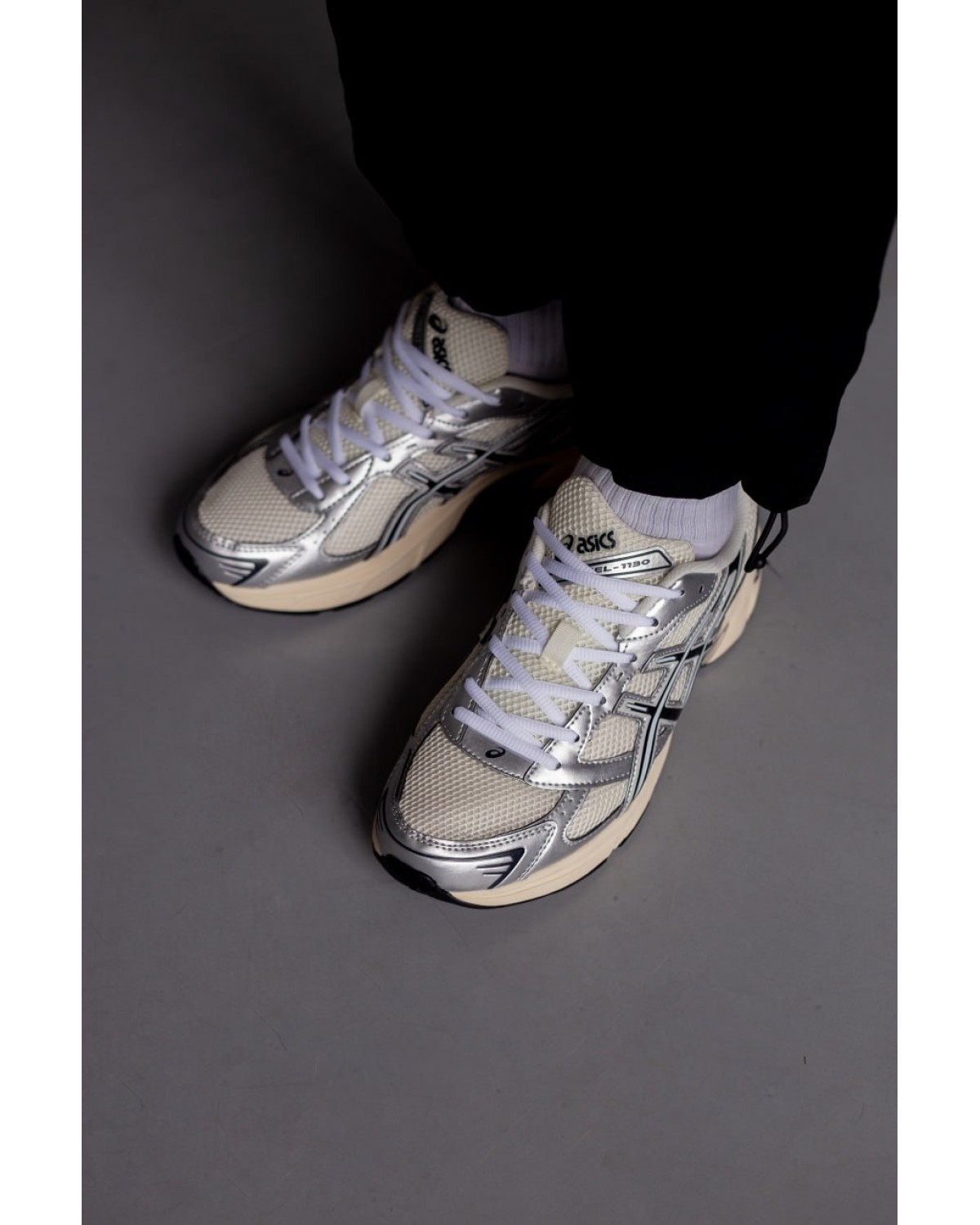 Asics Gel-1130 Cream/Scarab