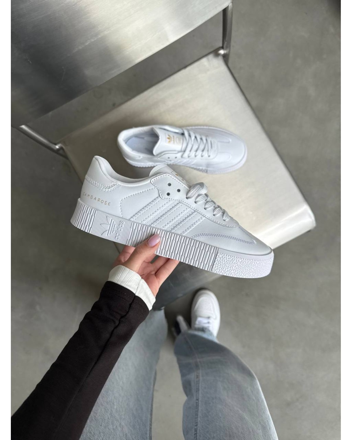 Adidas Samba White