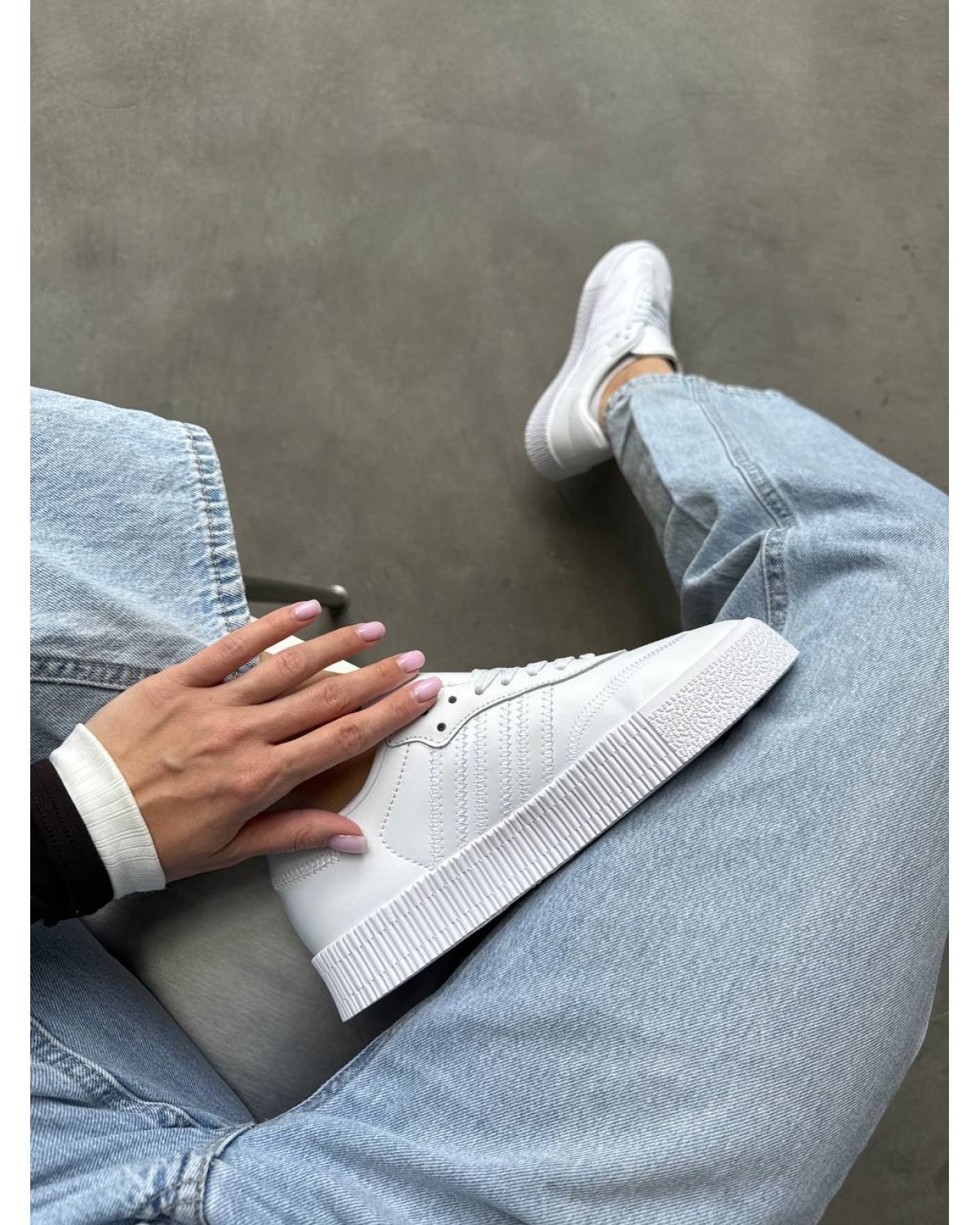 Adidas Samba White