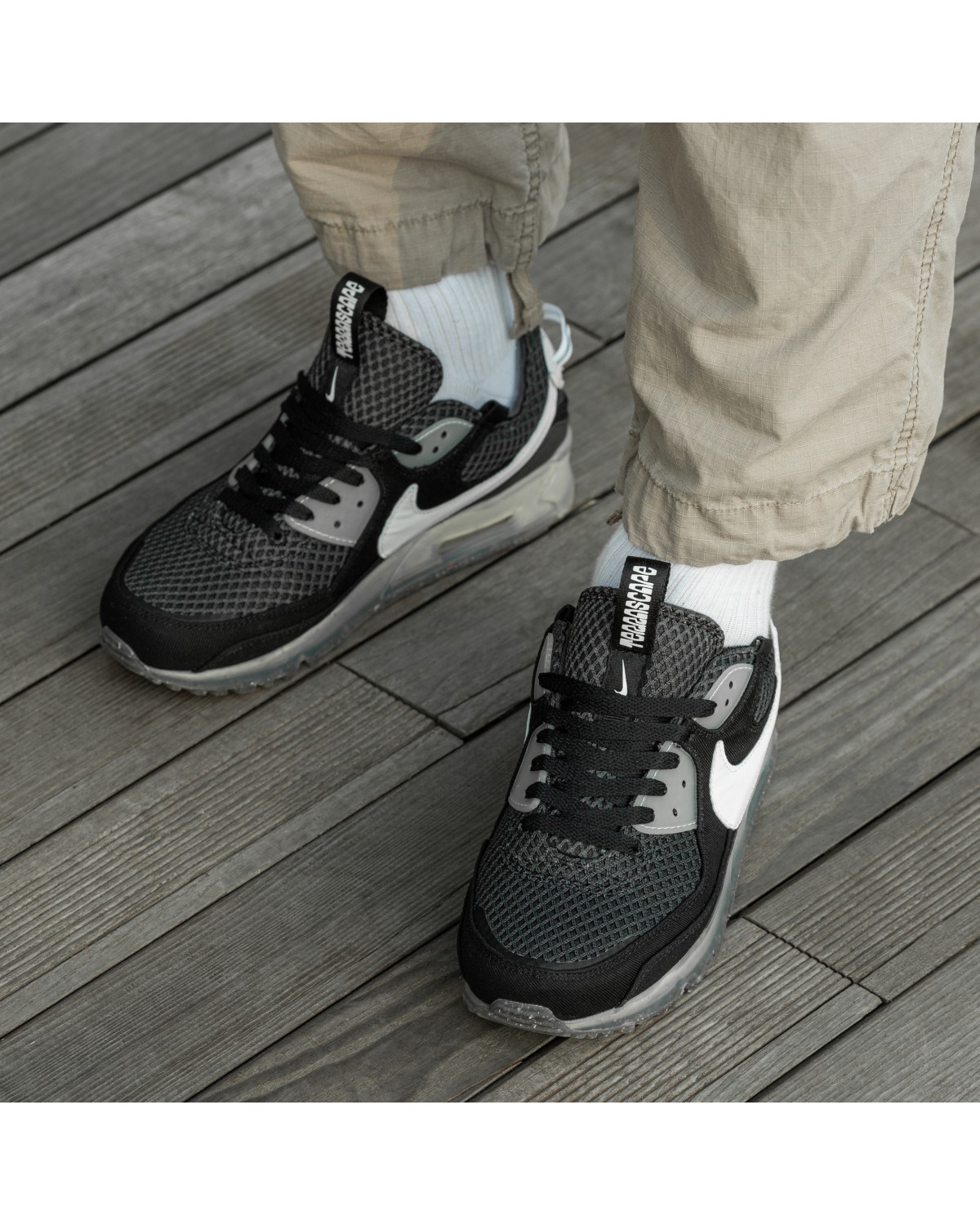 Nike Air Max 90 x Terrascape Black/Grey/Black