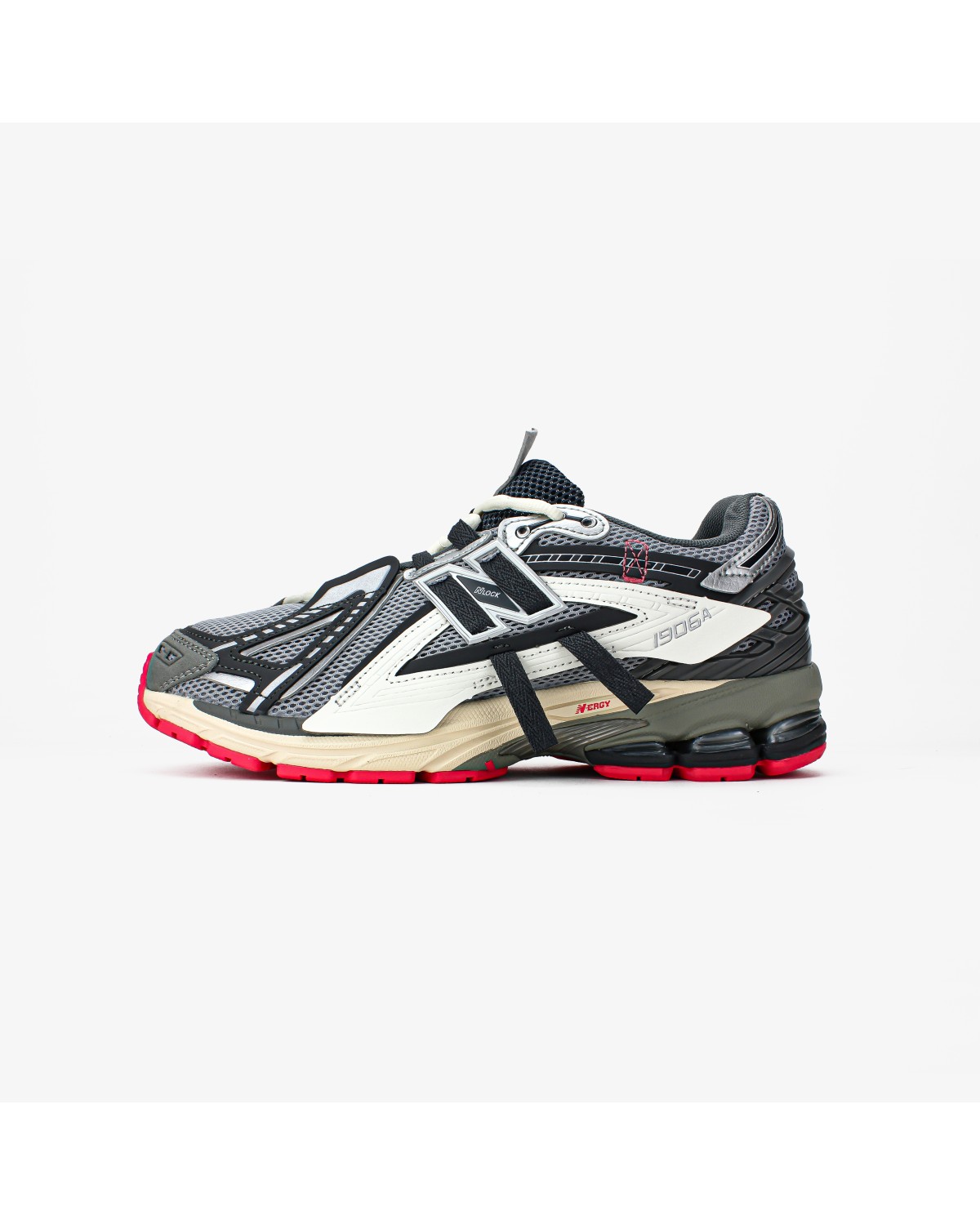 New Balance 1906A Slate Grey Drift Red