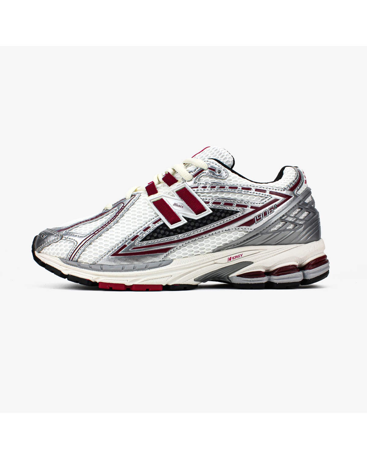 New Balance 1906R Silver Classic Crimson