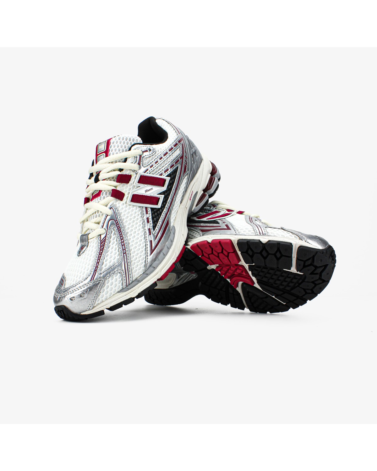 New Balance 1906R Silver Classic Crimson