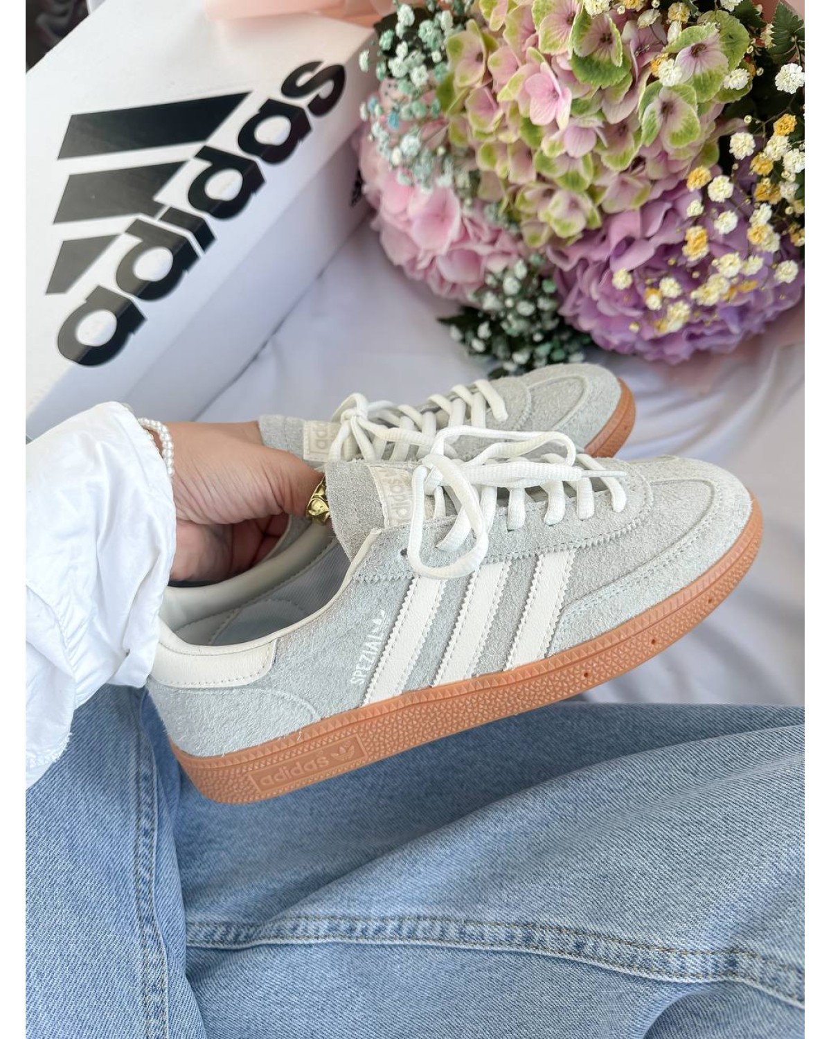 Adidas Handball Spezial Wonder Silver Gum