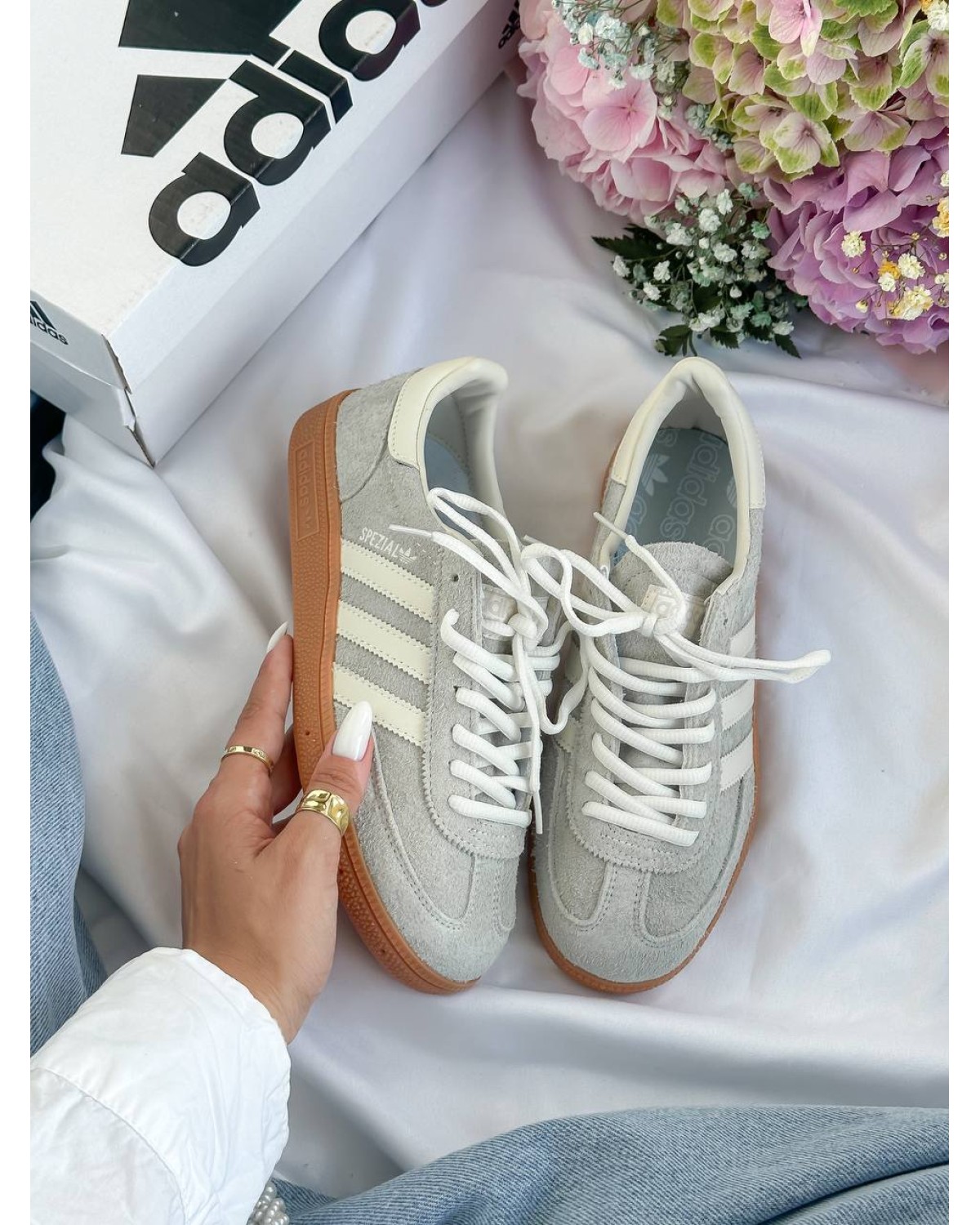 Adidas Handball Spezial Wonder Silver Gum