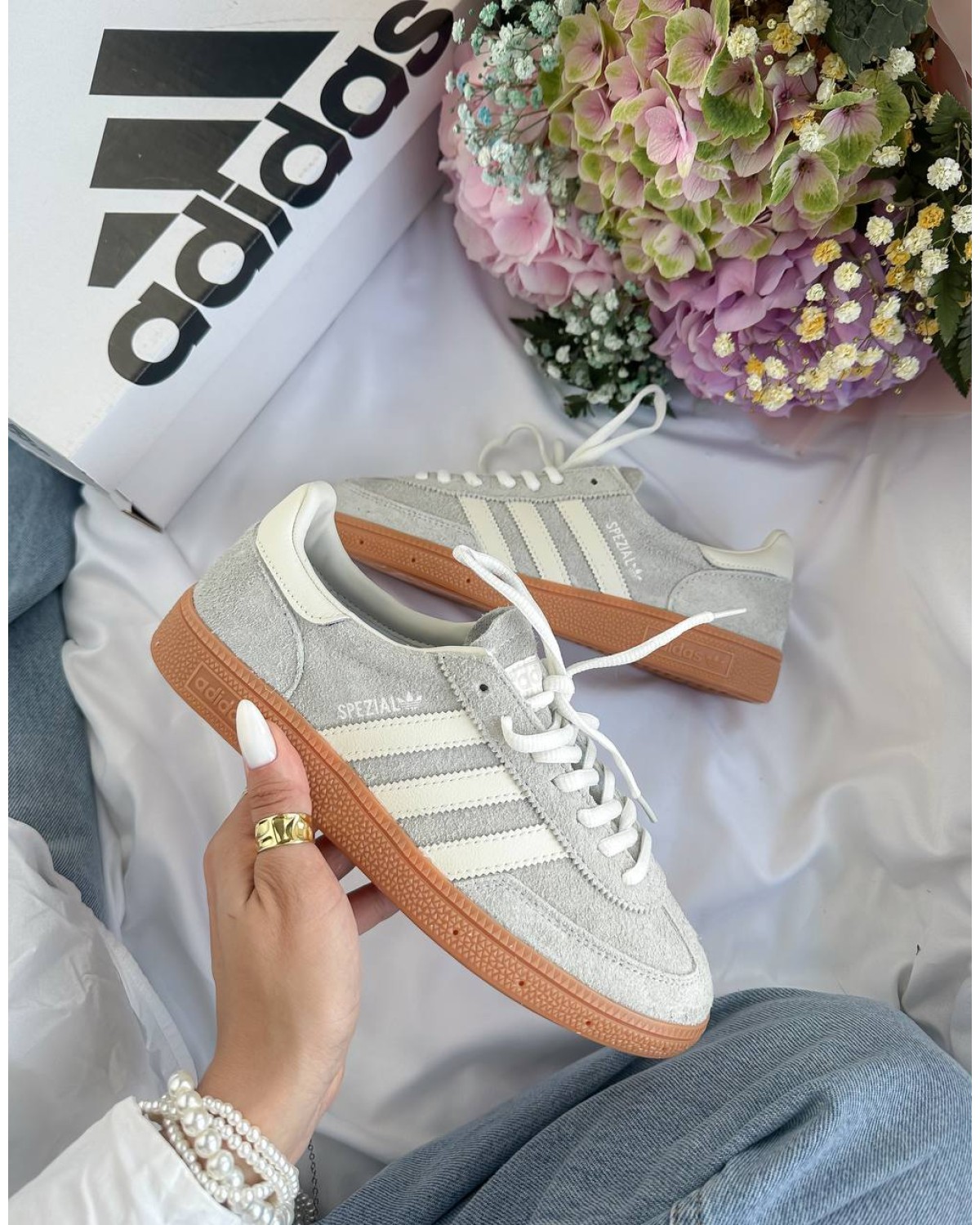 Adidas Handball Spezial Wonder Silver Gum