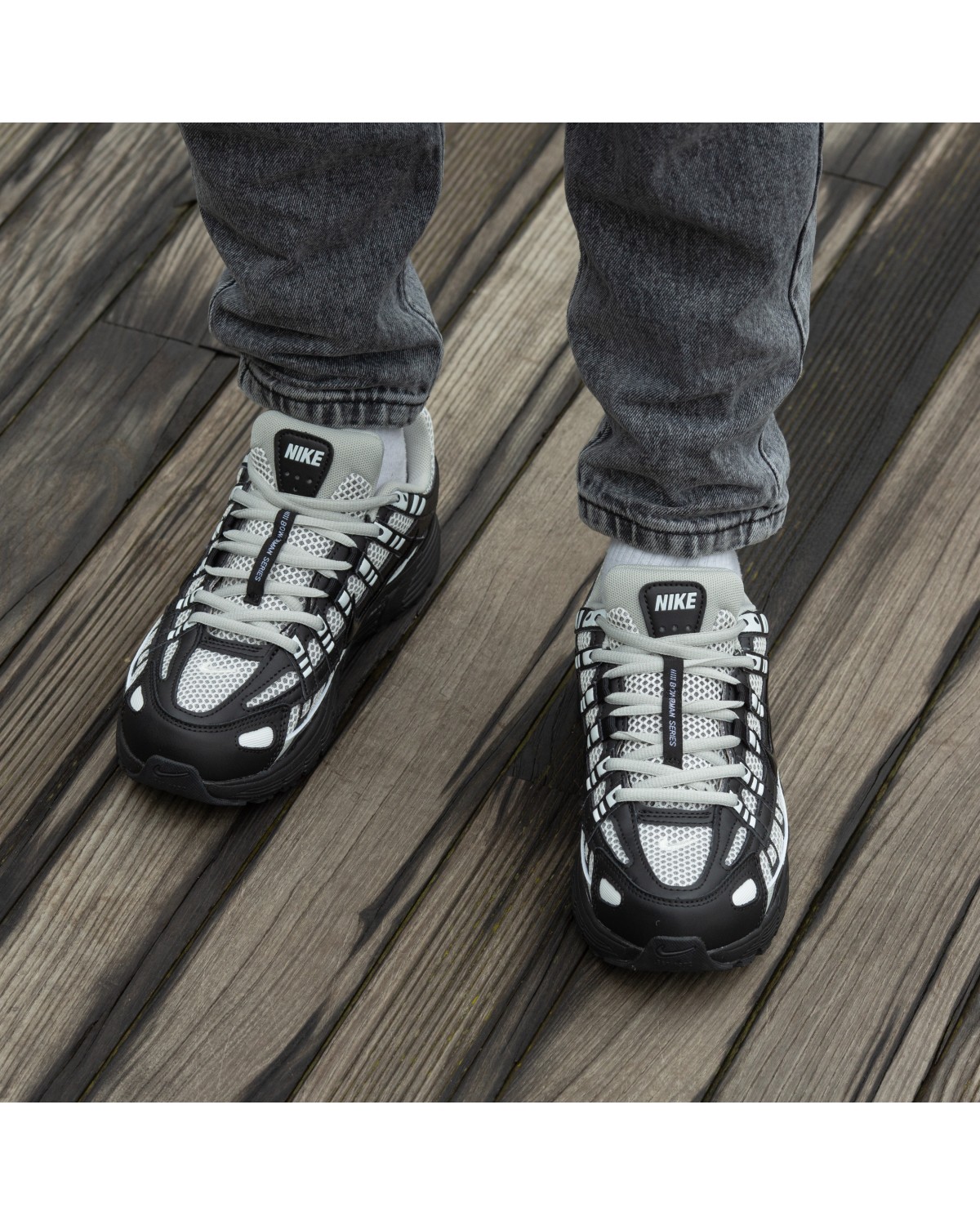 Nike P-6000 Black Grey