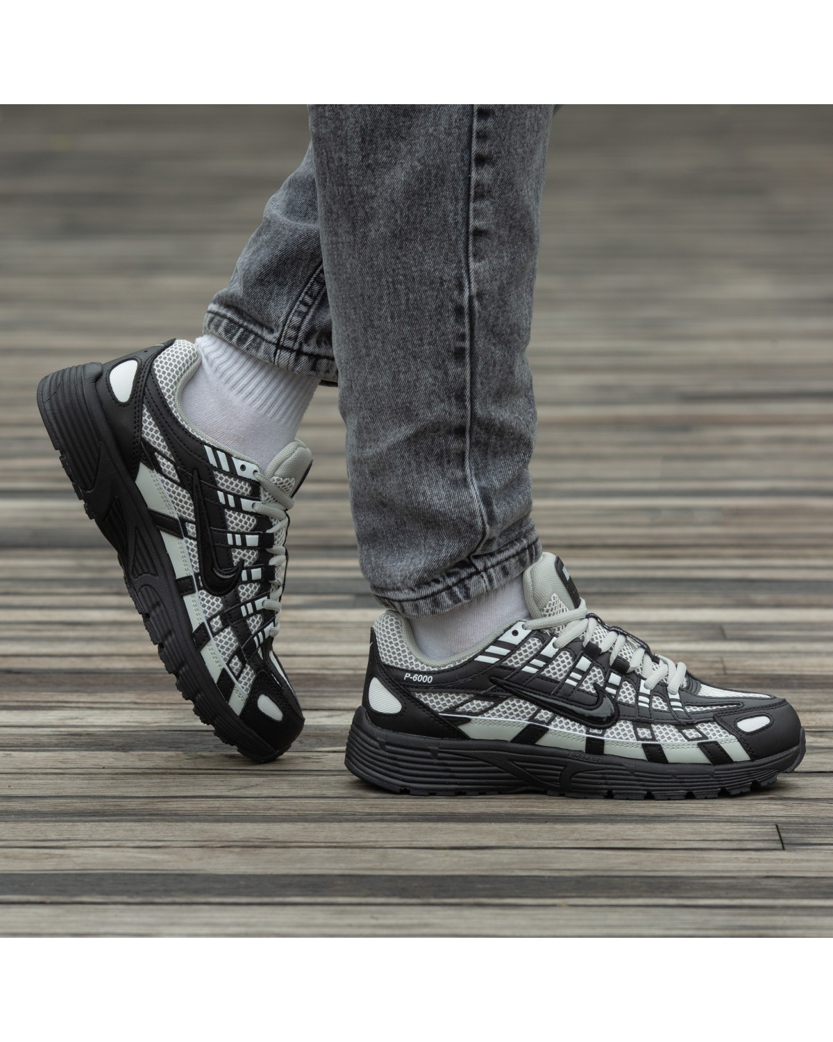 Nike P-6000 Black Grey