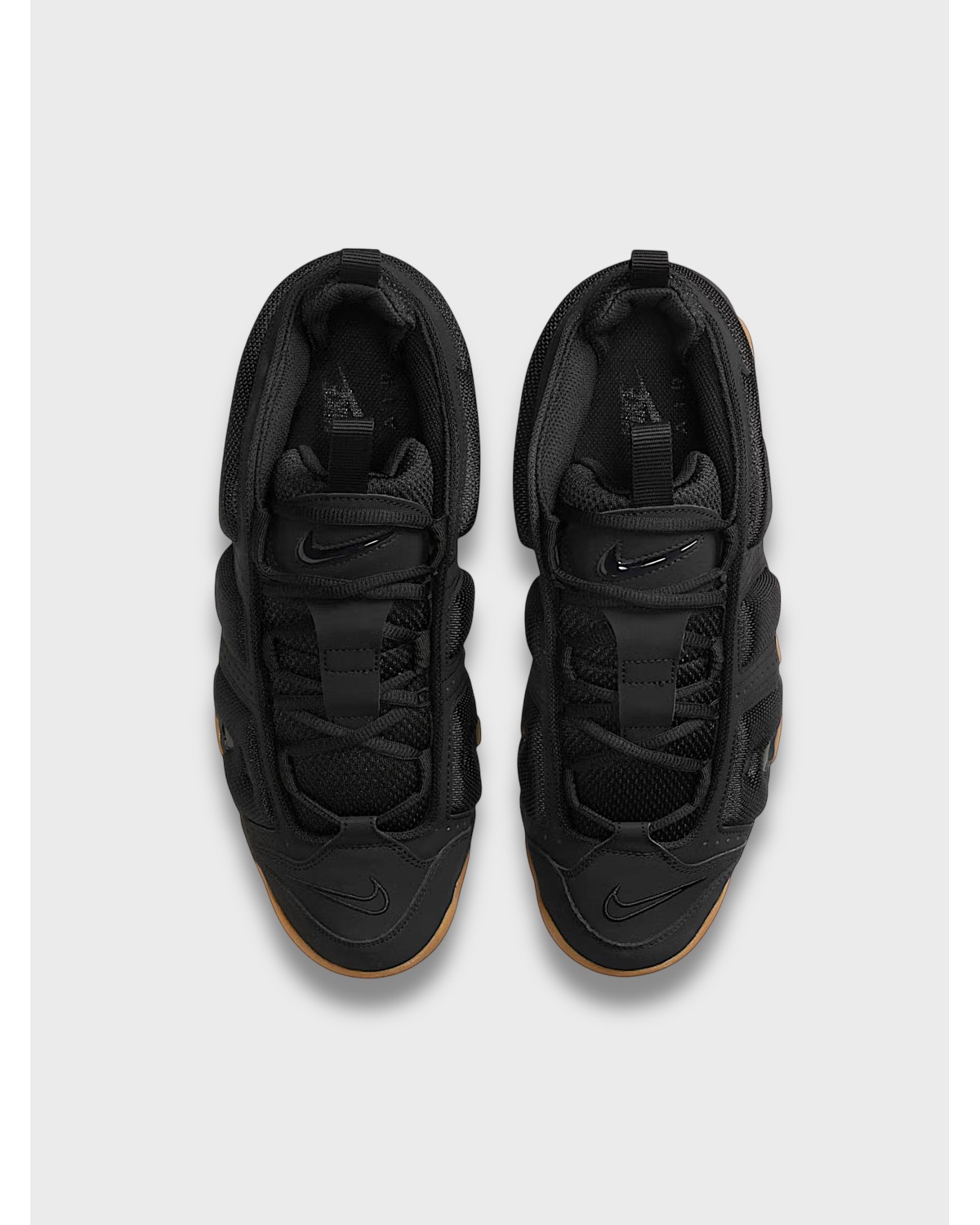 Nike Air More Uptempo Low Black/Gum