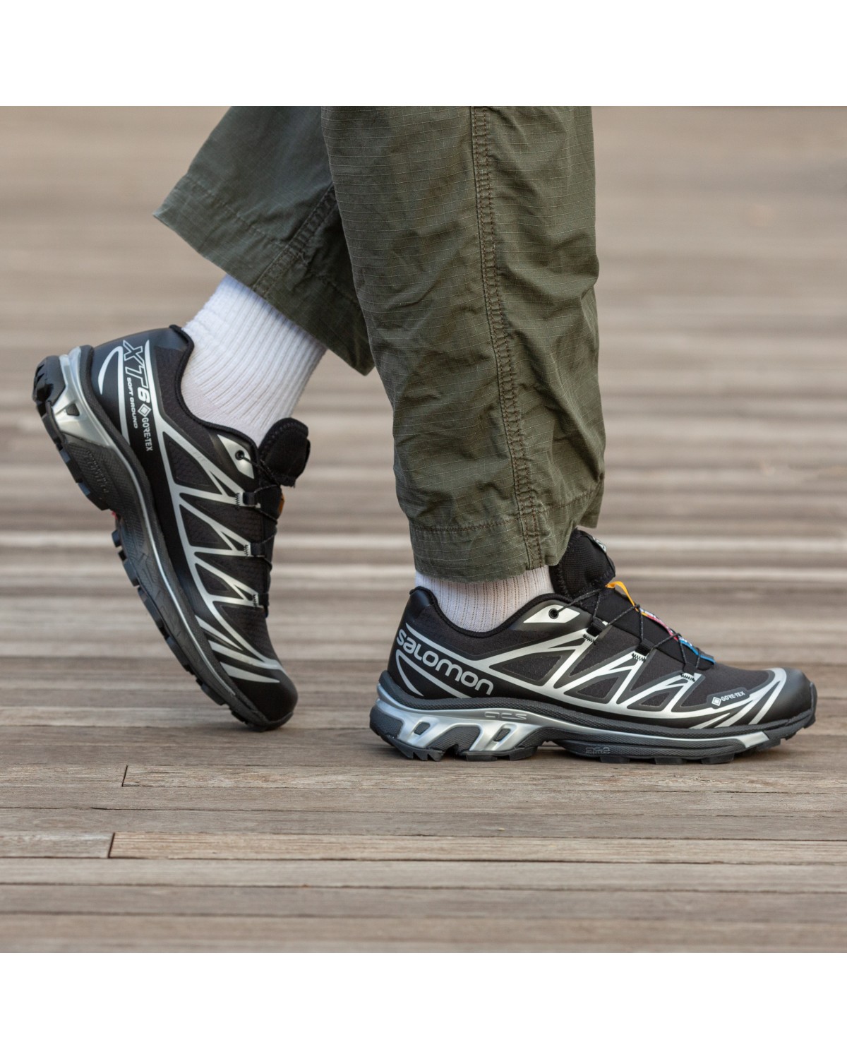 Salomon XT-6 Gore-Tex Black Silver