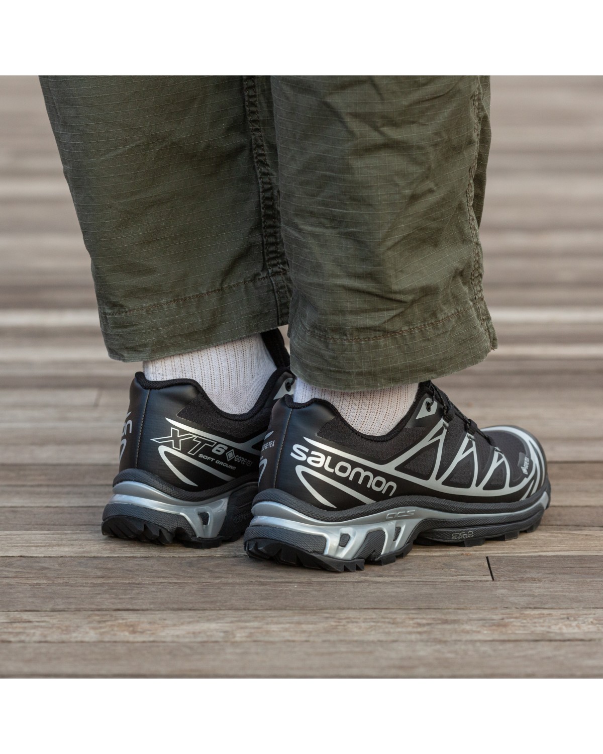 Salomon XT-6 Gore-Tex Black Silver