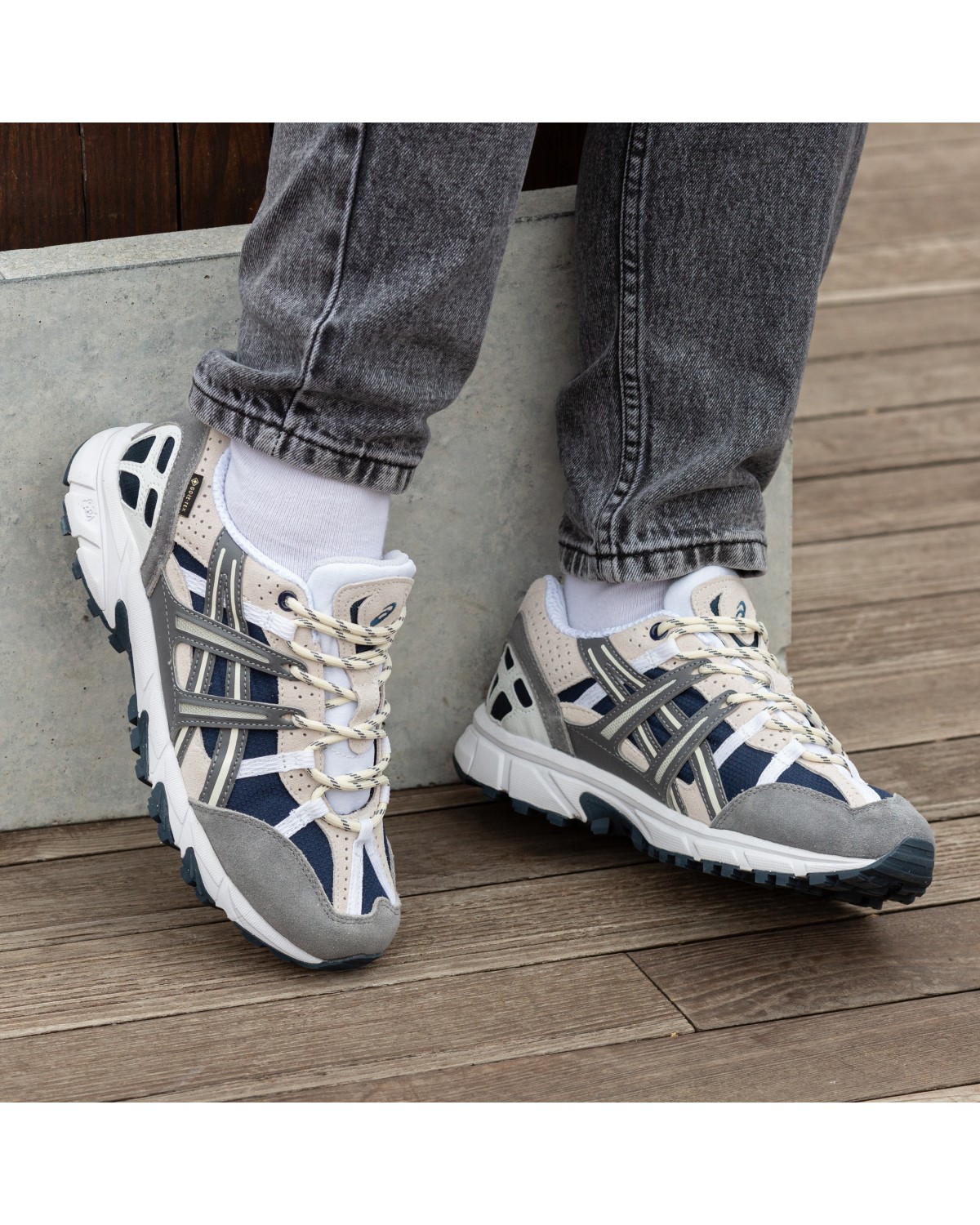 Asics Gel-Sonoma 10-50 Gore-Tex Grey Blue
