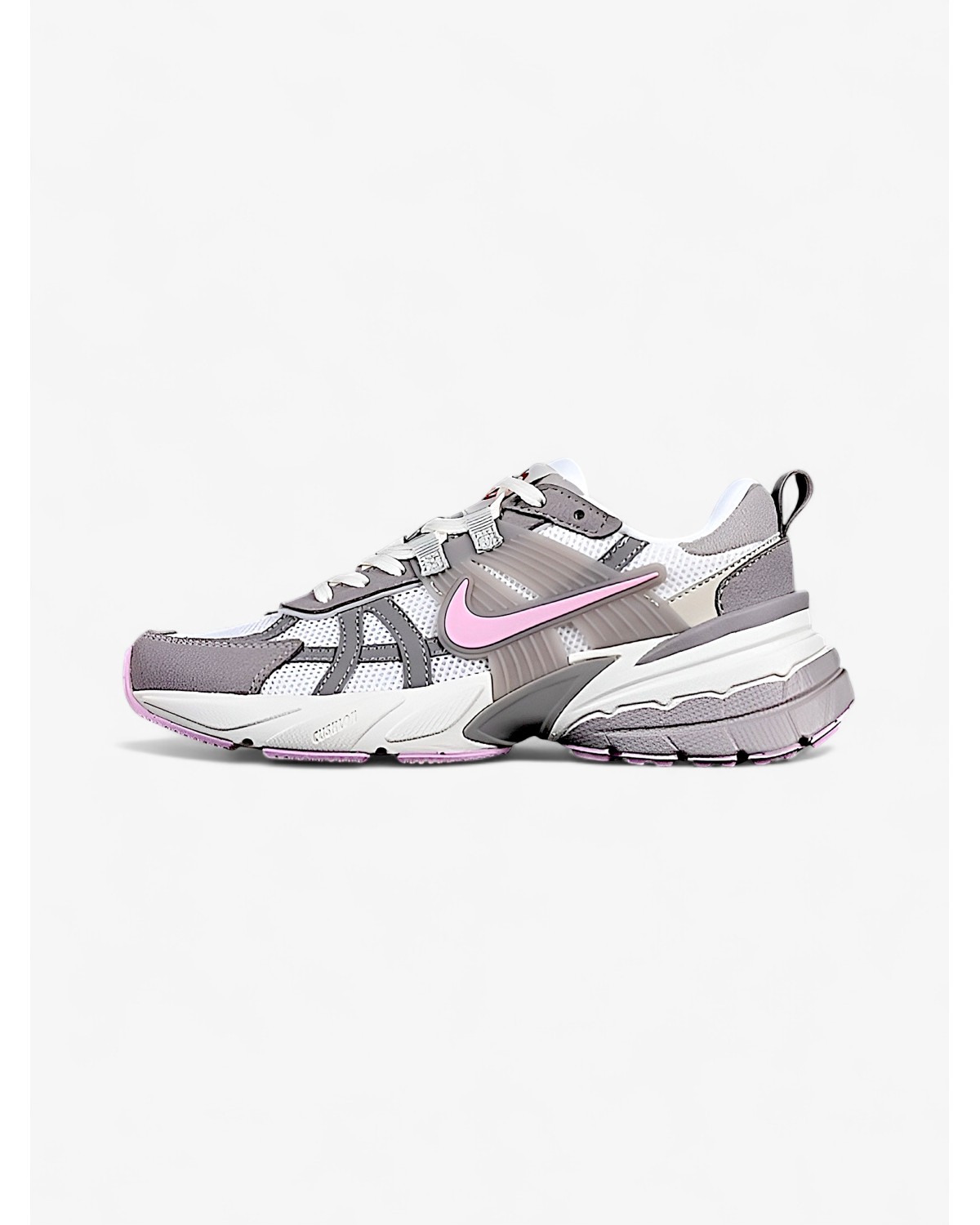 Nike V2K Run Sail Pink Foam Vast Grey
