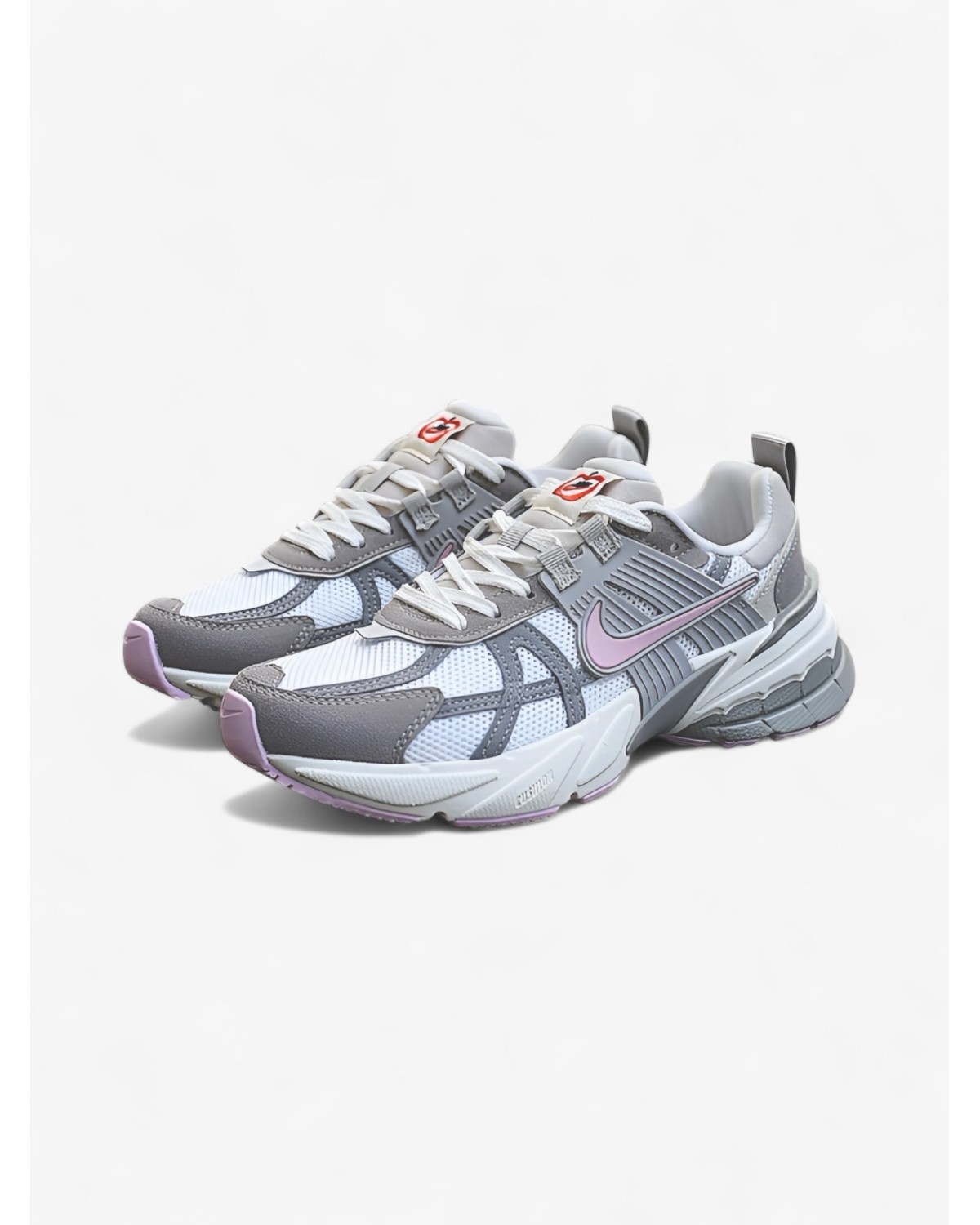 Nike V2K Run Sail Pink Foam Vast Grey