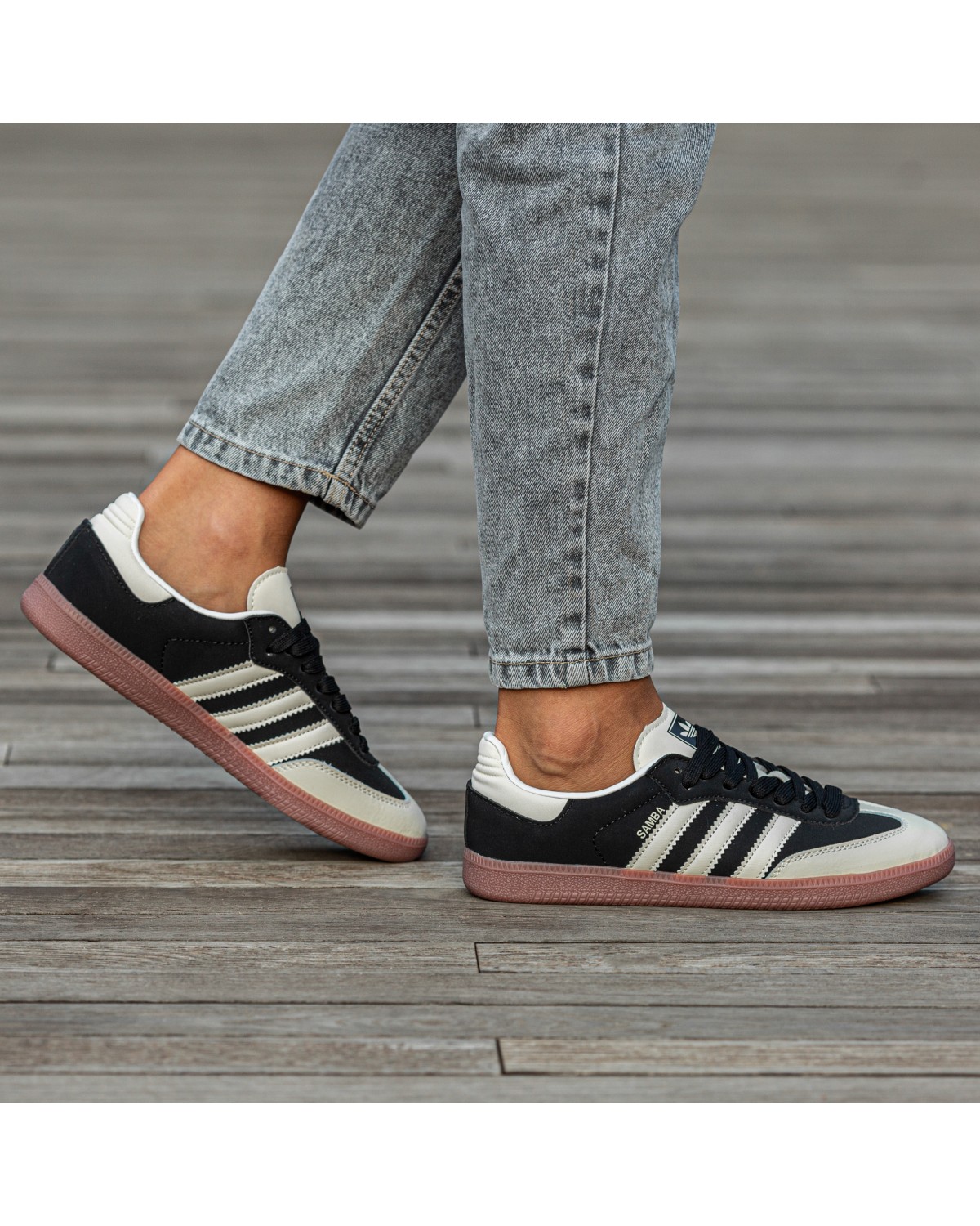 Adidas Samba OG Black Beige Gum