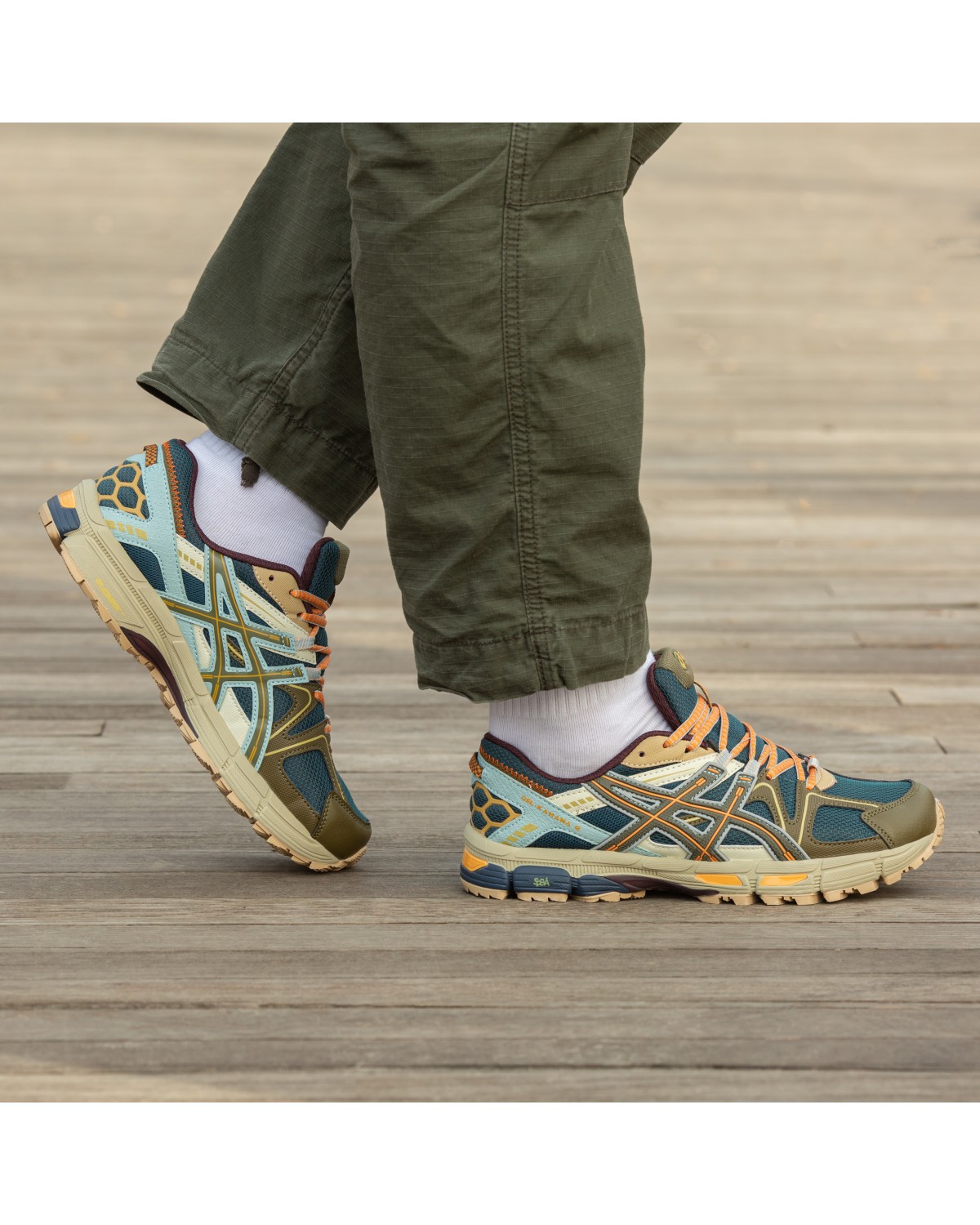 Asics Gel-Kahana 8 Blue Haki