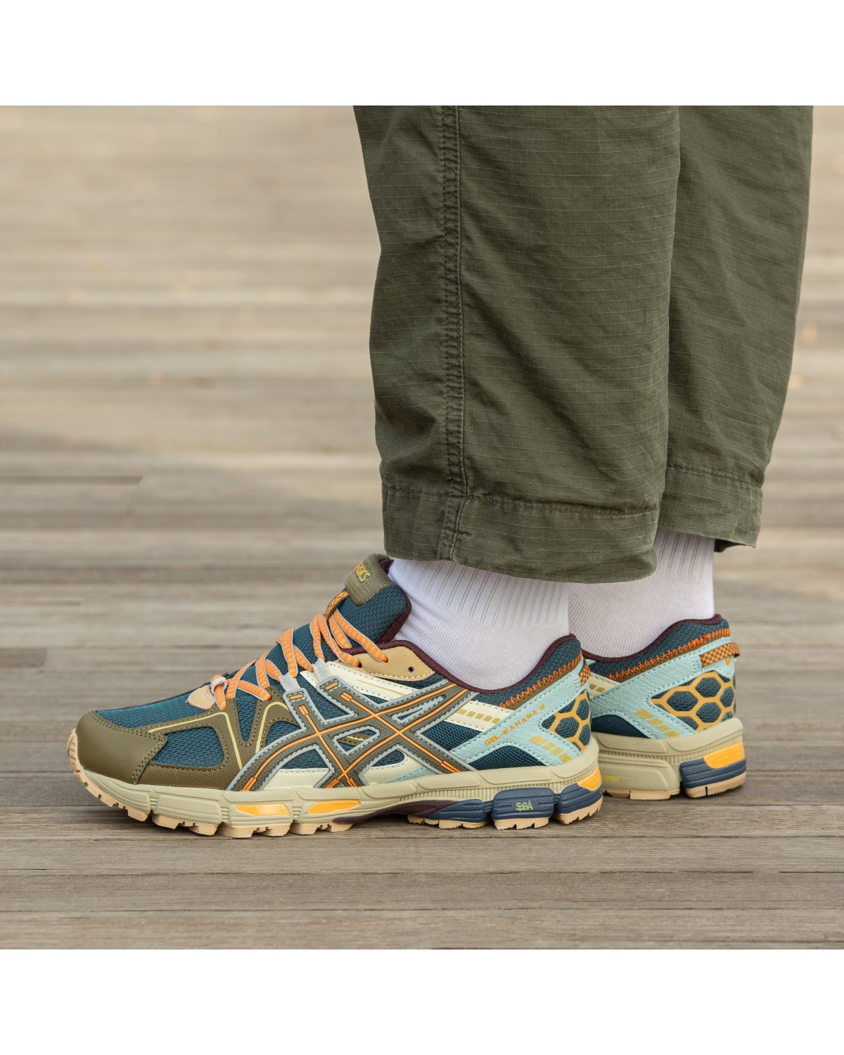 Asics Gel-Kahana 8 Blue Haki