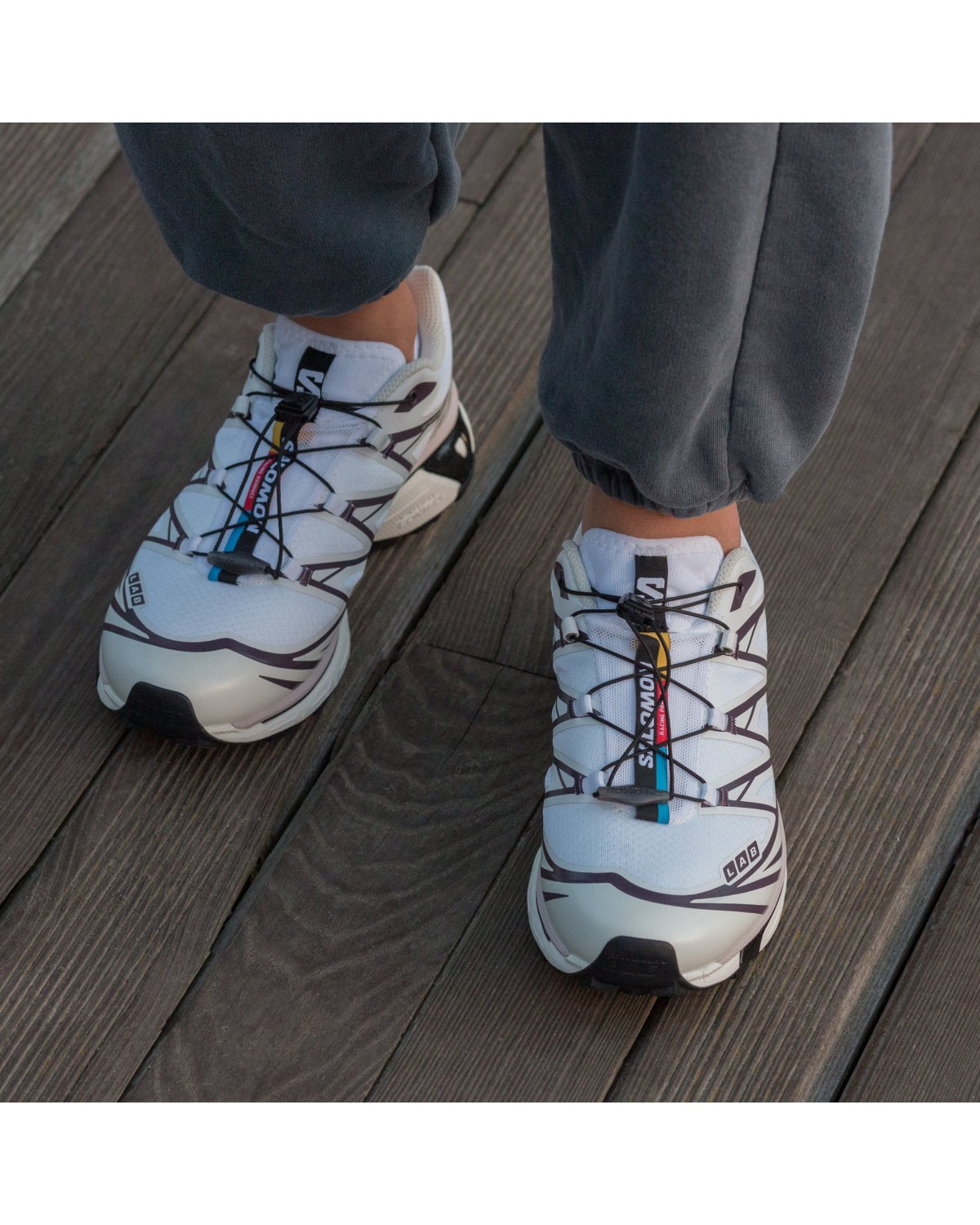 Salomon XT-6 Lab White Light Rose