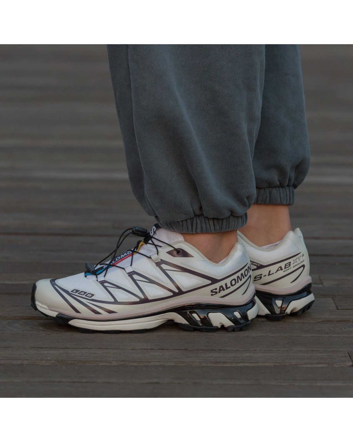 Salomon XT-6 Lab White Light Rose