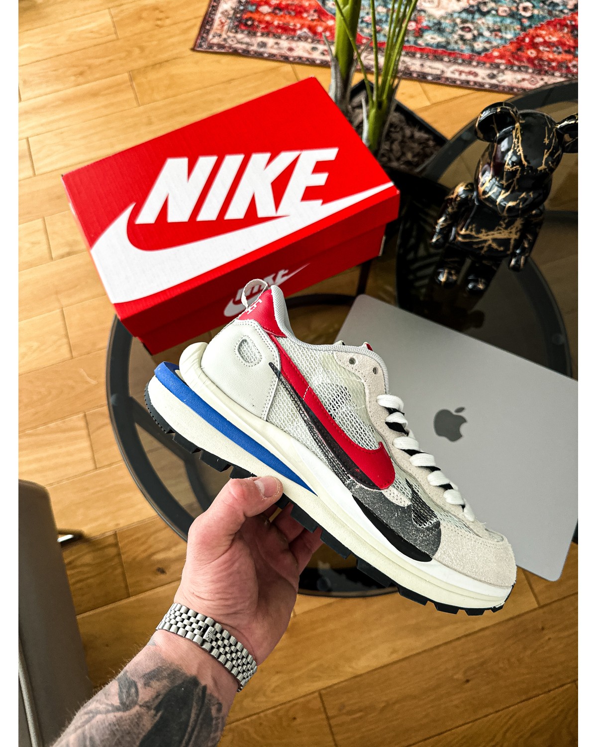 Nike Sacai Vaporwaffle Sport Fuchsia Game Royal