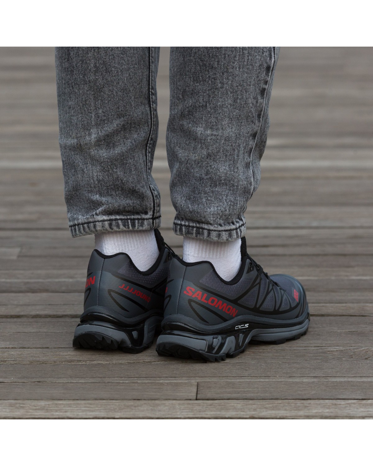 Salomon XT-6 Lab Grey Red