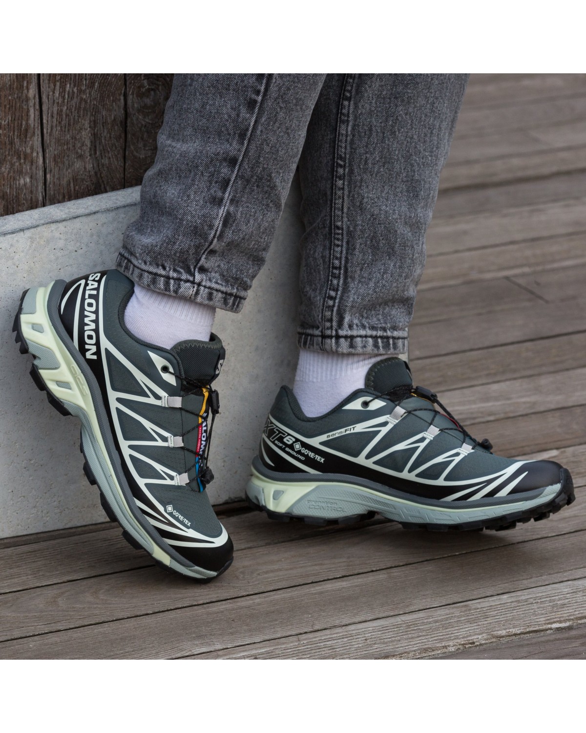 Salomon XT-6 Gore-tex Grey Salt Salomon XT-6 Gore-tex Grey Salt