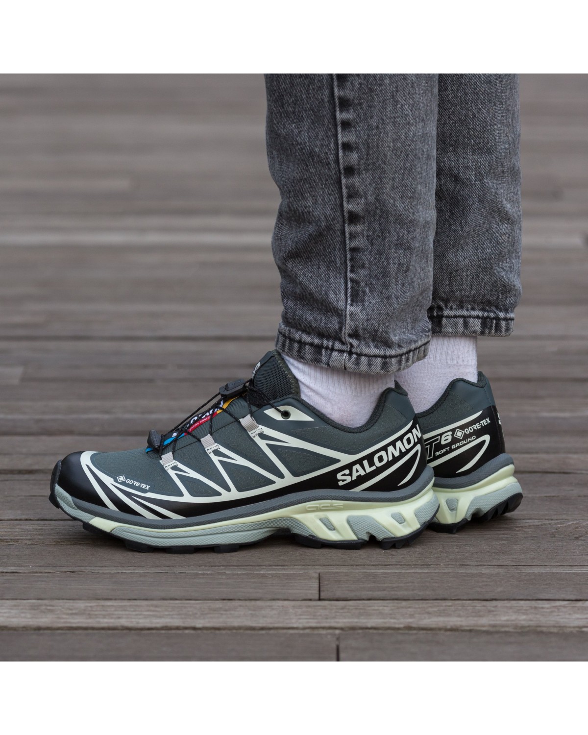 Salomon XT-6 Gore-tex Grey Salt