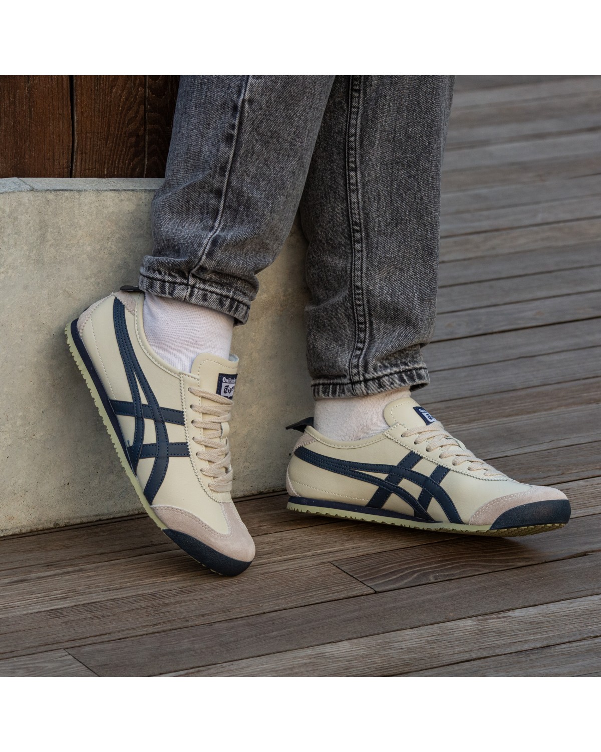 Asics Onitsuka Mexico 66 Tiger Birch Peacoat