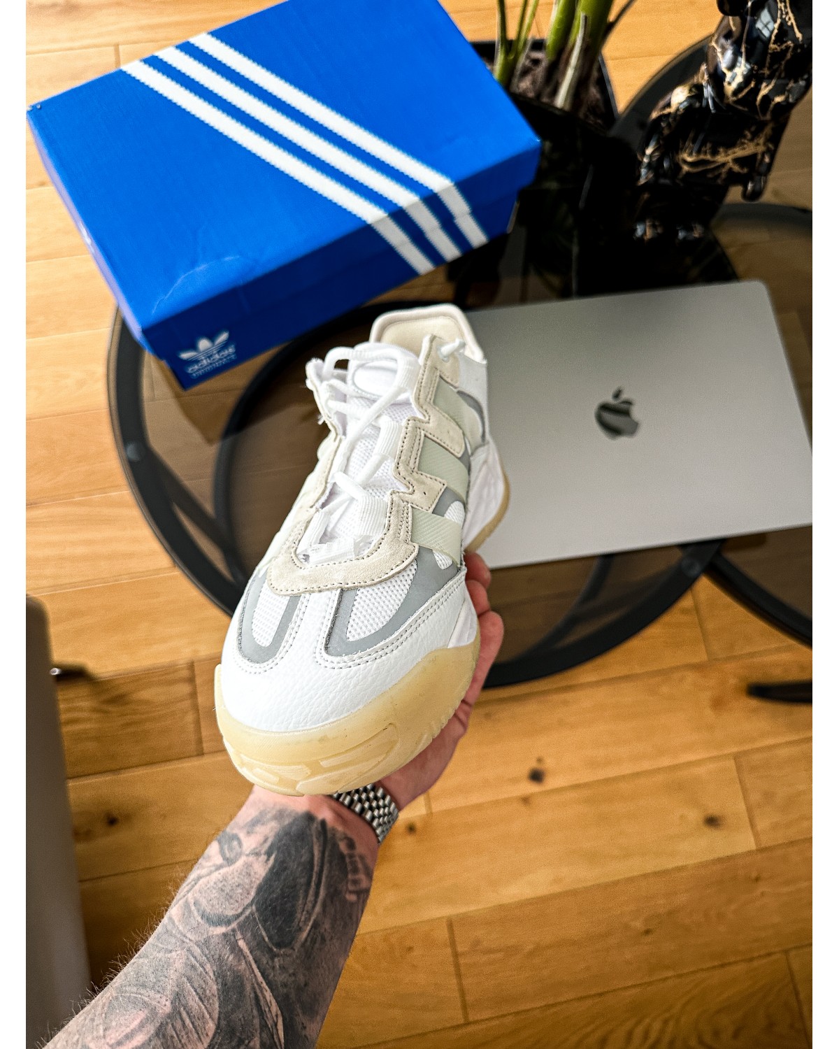 Adidas Niteball "White Beige"FV4847