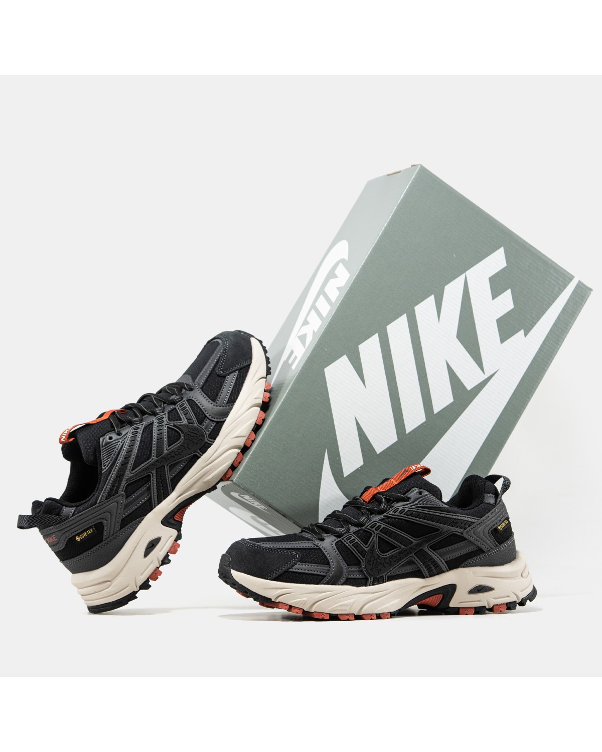 Nike V2K Black Orange Gore-Tex Termo
