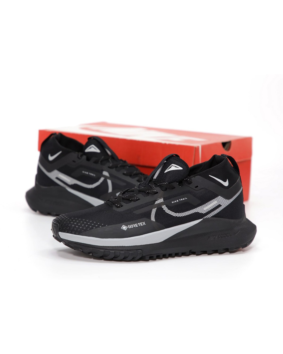 Nike React Pegasus Trail 4 Black Grey