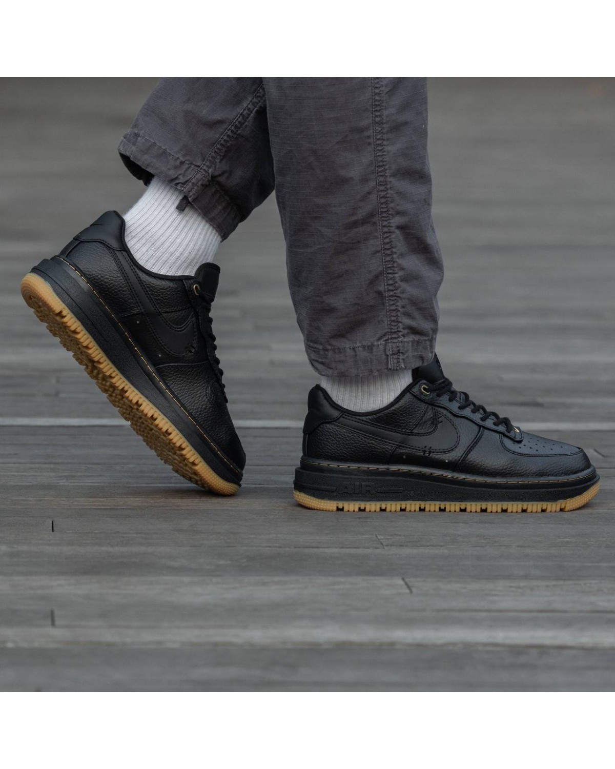 Nike Air Force 1 Lux Black Gum
