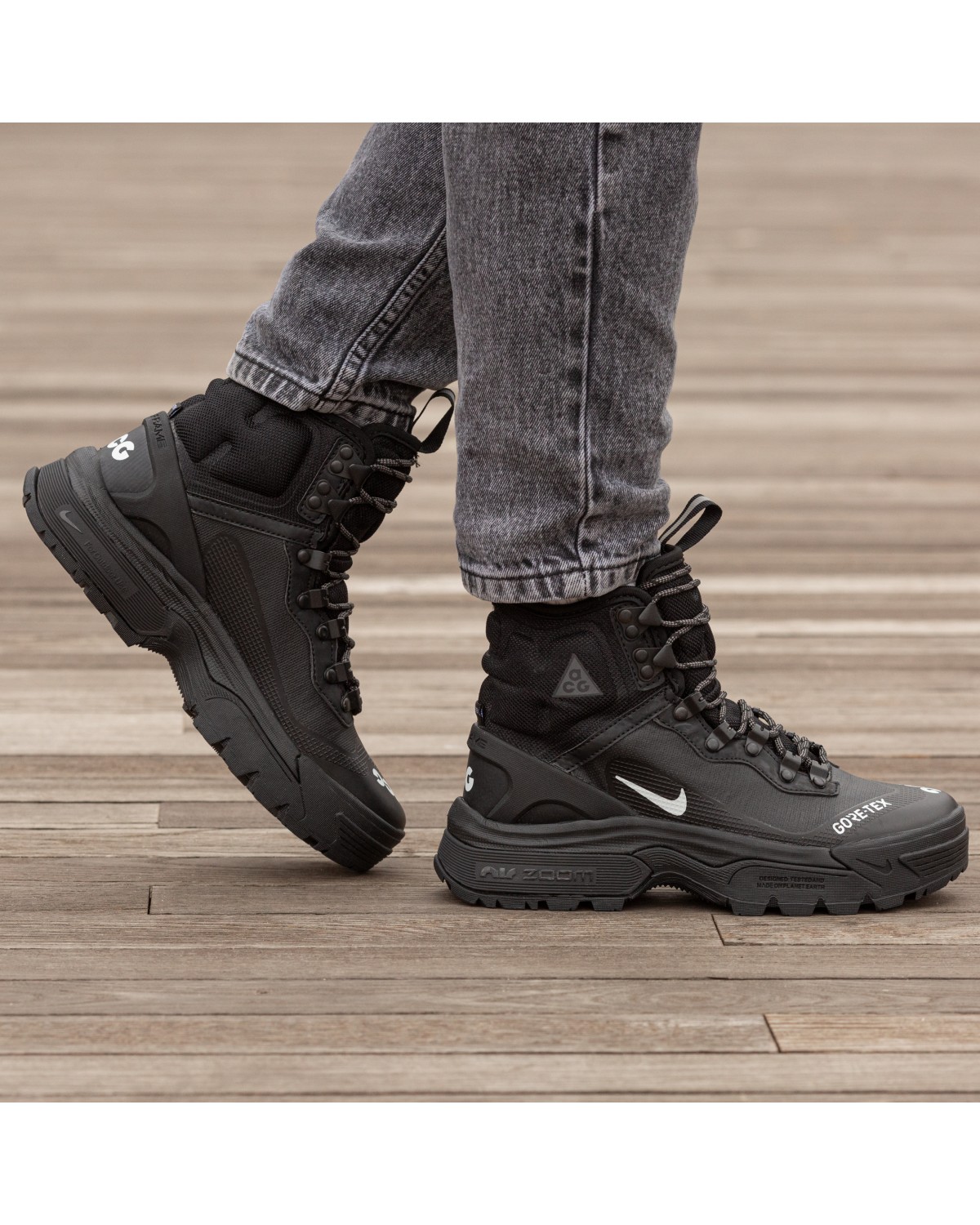 Nike ACG Air Zoom Gaiadome GTX Black White