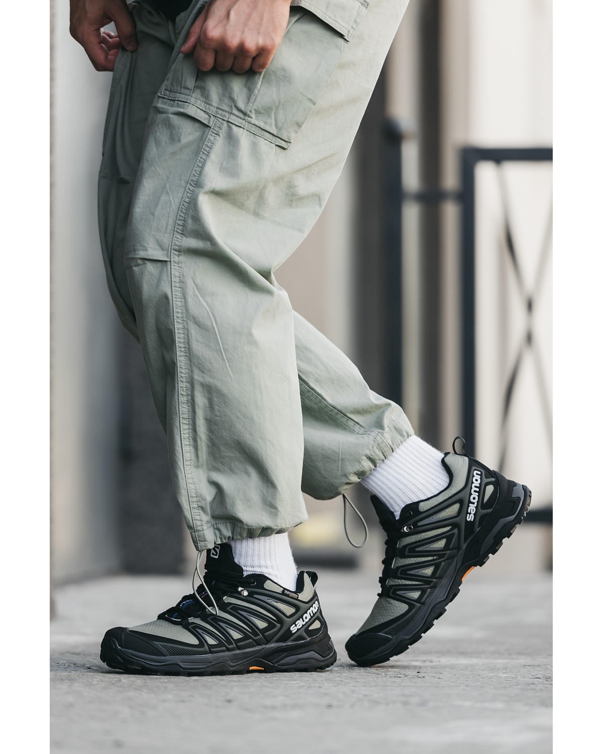 Salomon Speed Cross Pro Gore-Tex Thinsulate Black Green