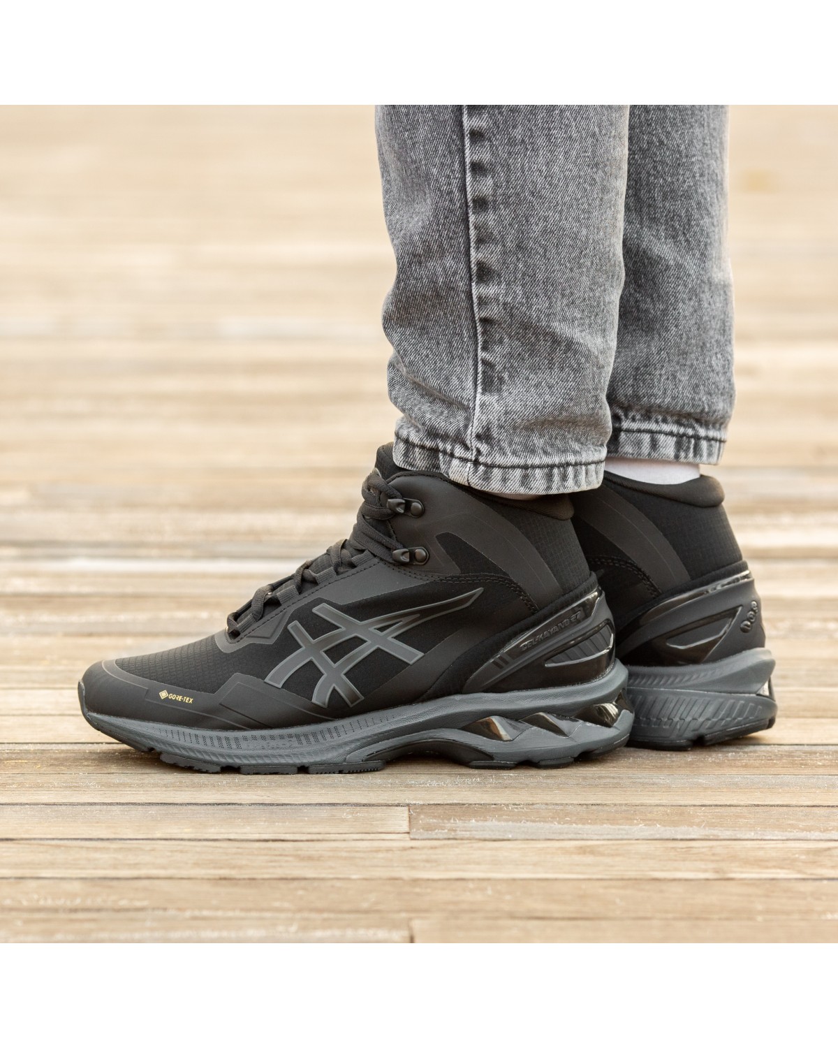 Asics Gel-Kayano 27 Boot  Gore-Tex Black Grey
