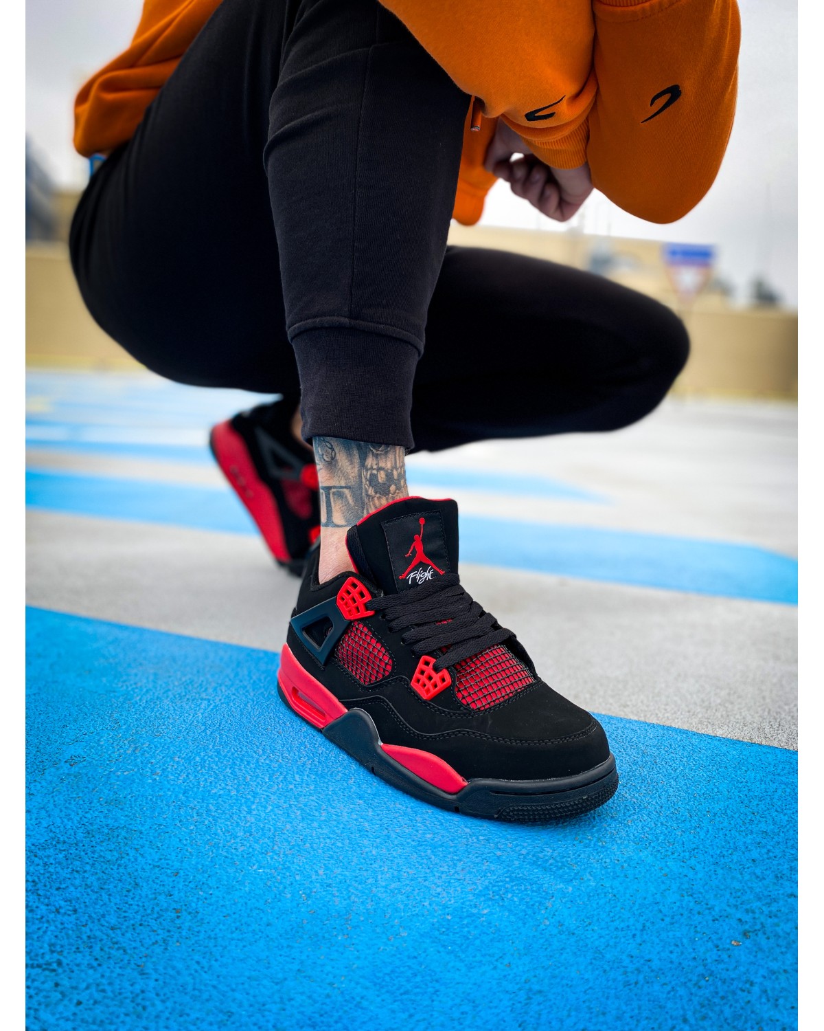 Nike Air Jordan 4 Сrimson " Red Thunder"