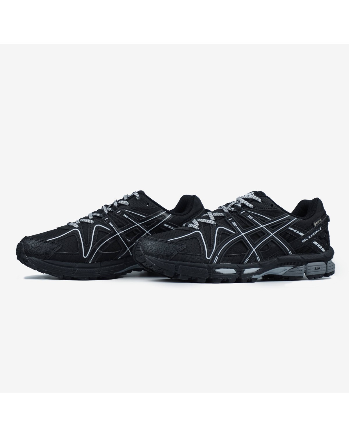 Asics Gel-Kahana 8 Gore-tex Black White Stripes