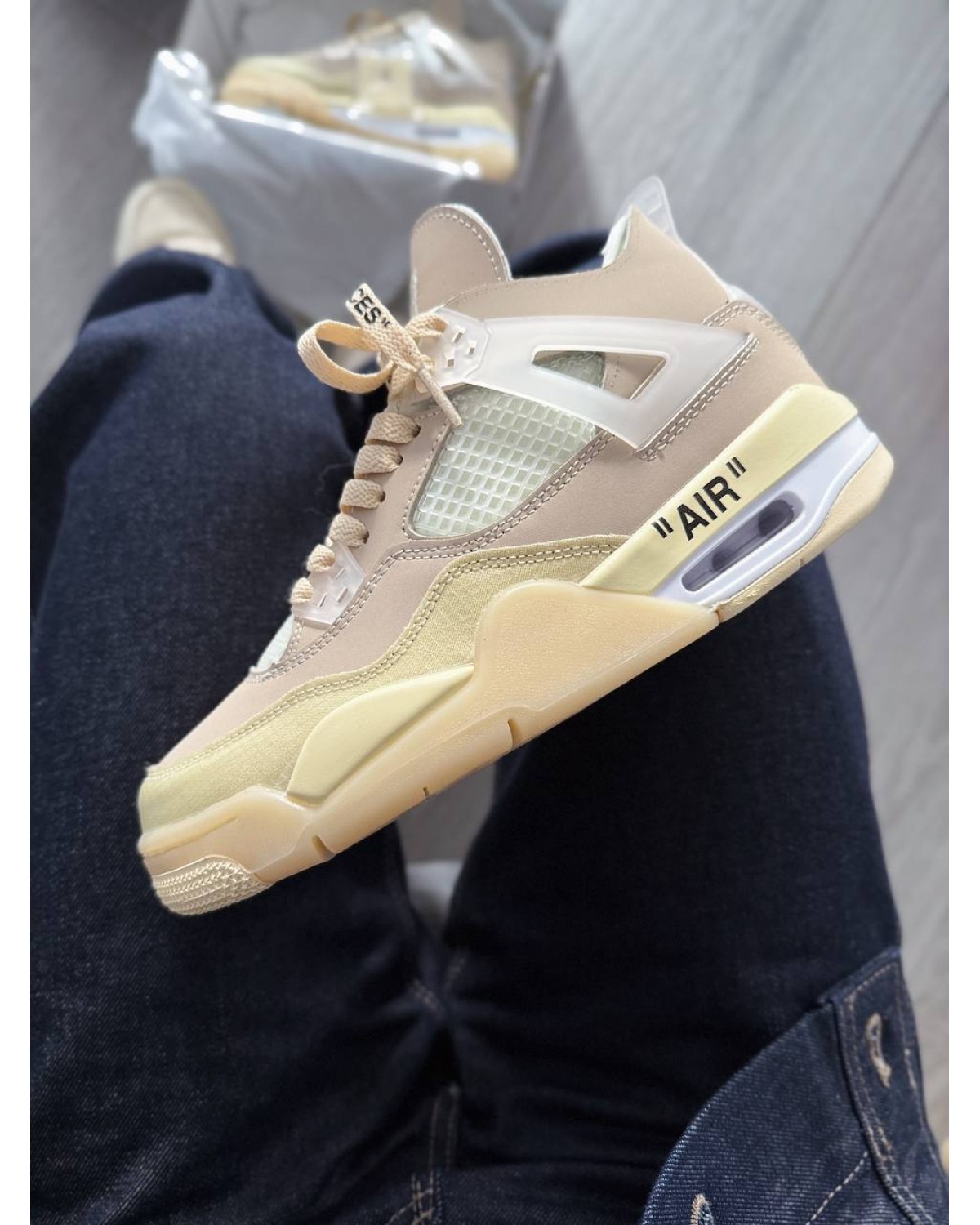 Nike Jordan 4 Retro Off-White Sail