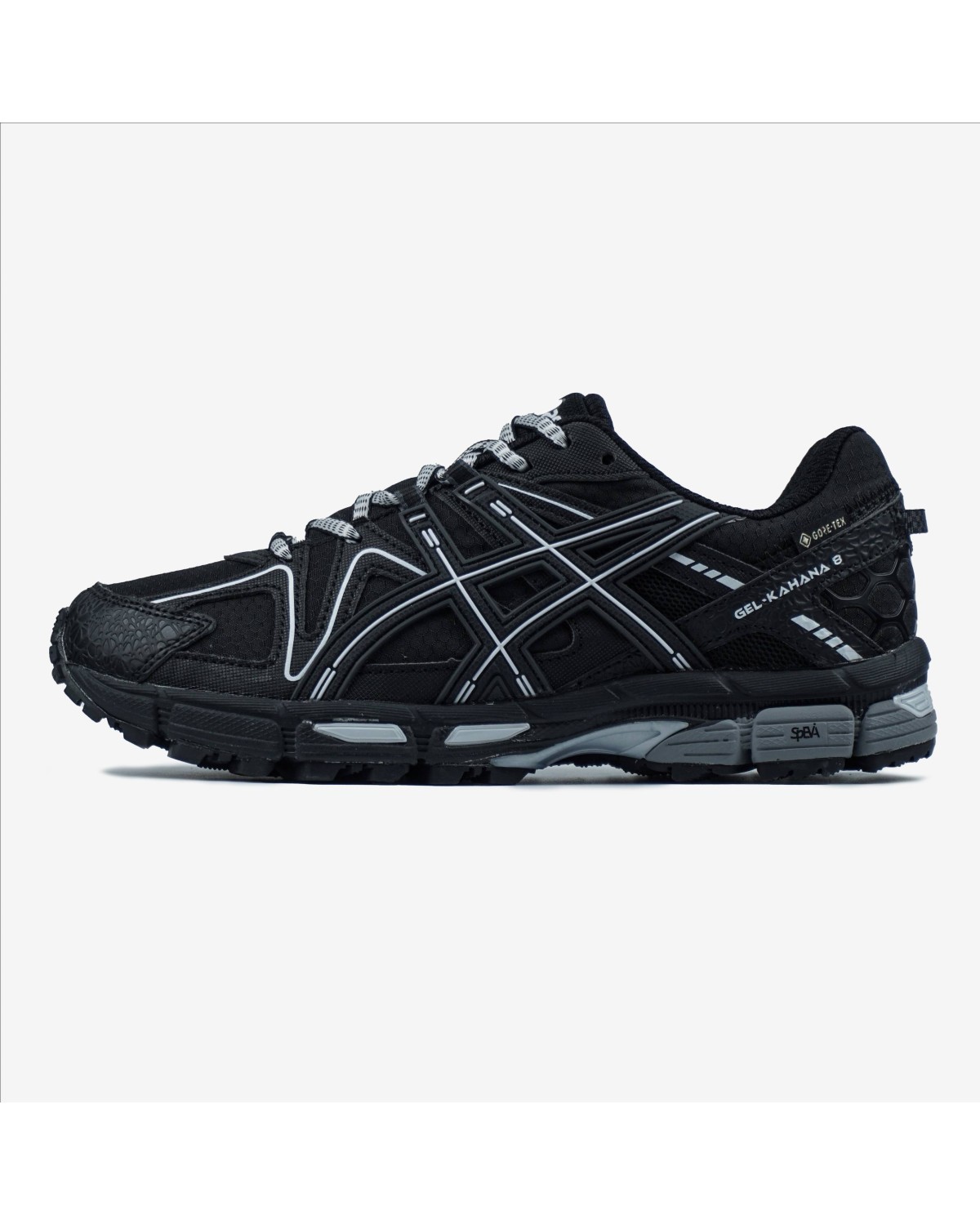 Asics Gel-Kahana 8 Gore-tex Black White Stripes