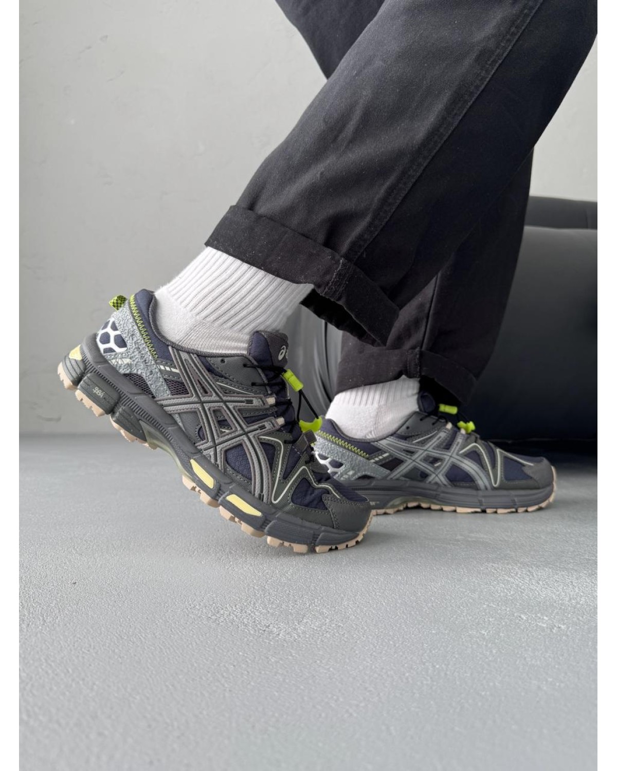 Asics Gel-Kahana 8 Black/Grey/Green Gore-Tex