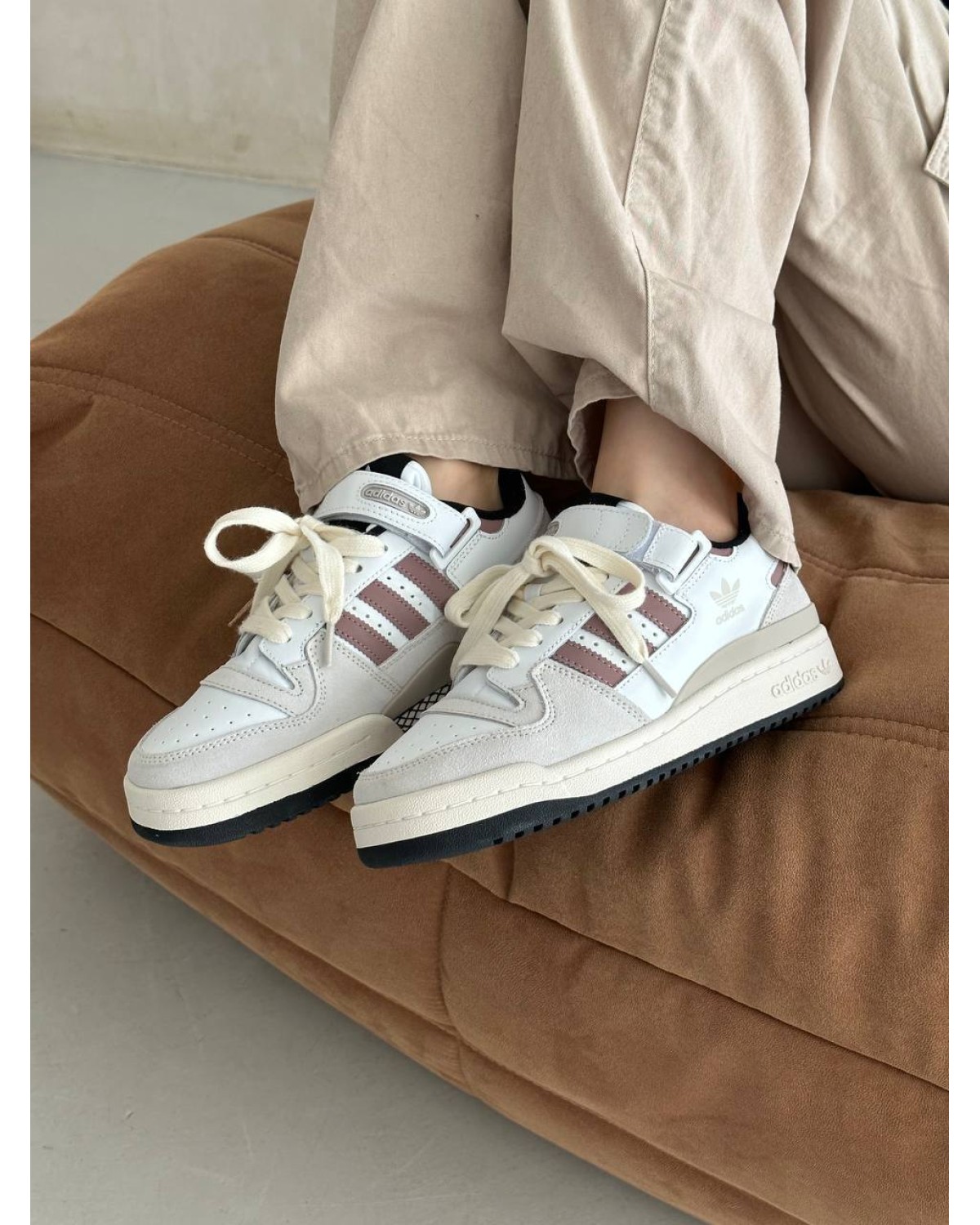 Adidas Forum Low White Brown