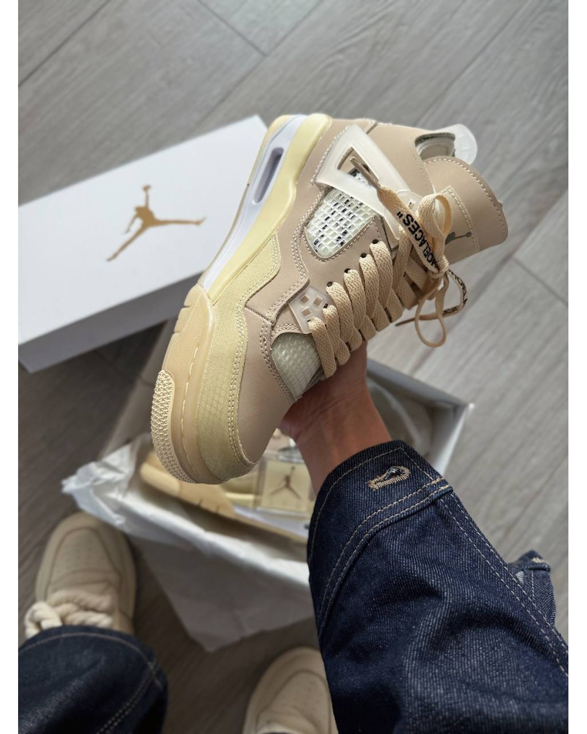 Nike Jordan 4 Retro Off-White Sail