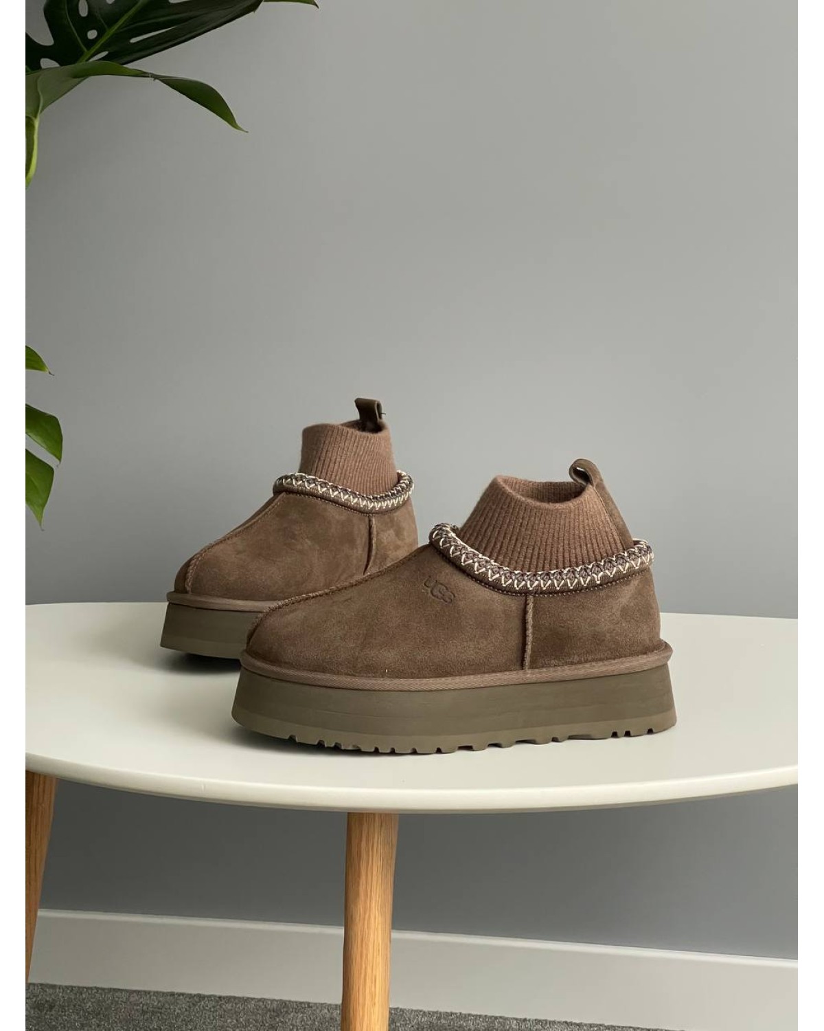 Ugg Tasman Platform Sock Dusted Cocoa