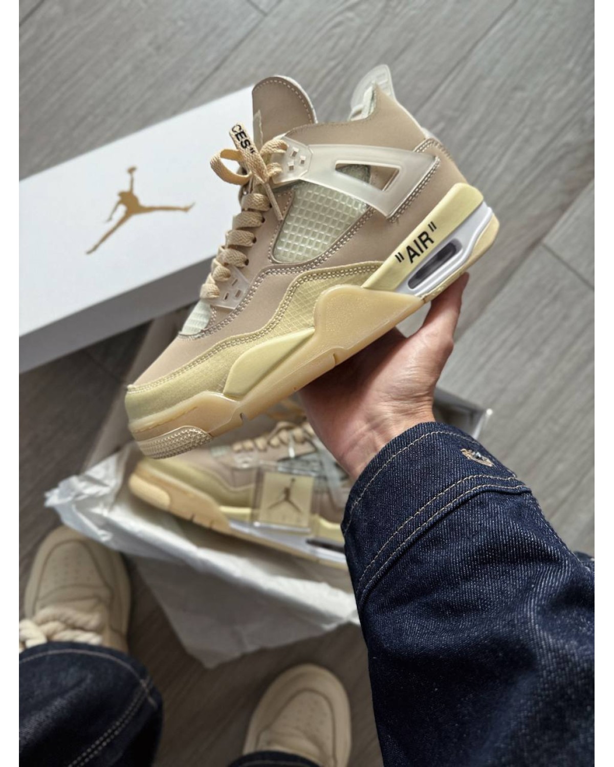 Nike Jordan 4 Retro Off-White Sail